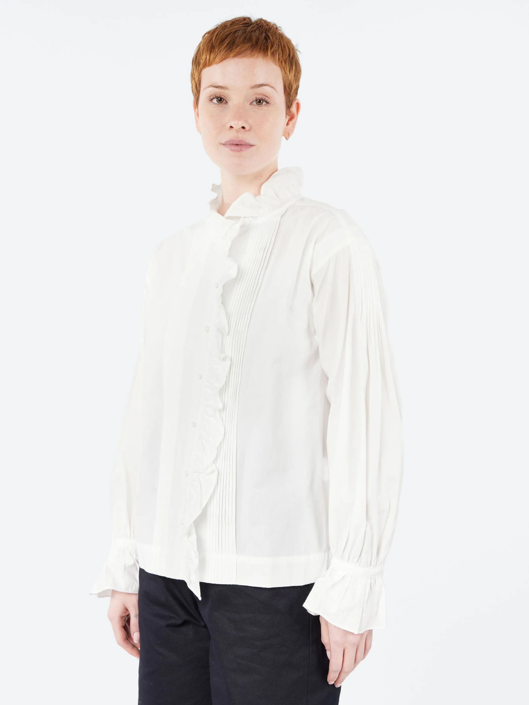 Gathered Collar Blouse sold by gravitypope product image thumbnail 2