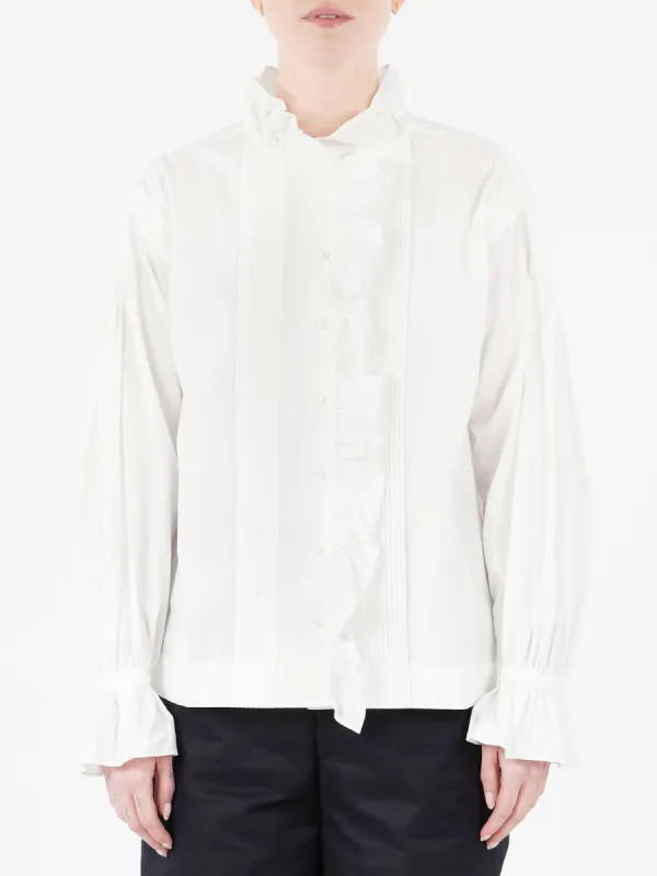 Gathered Collar Blouse sold by gravitypope