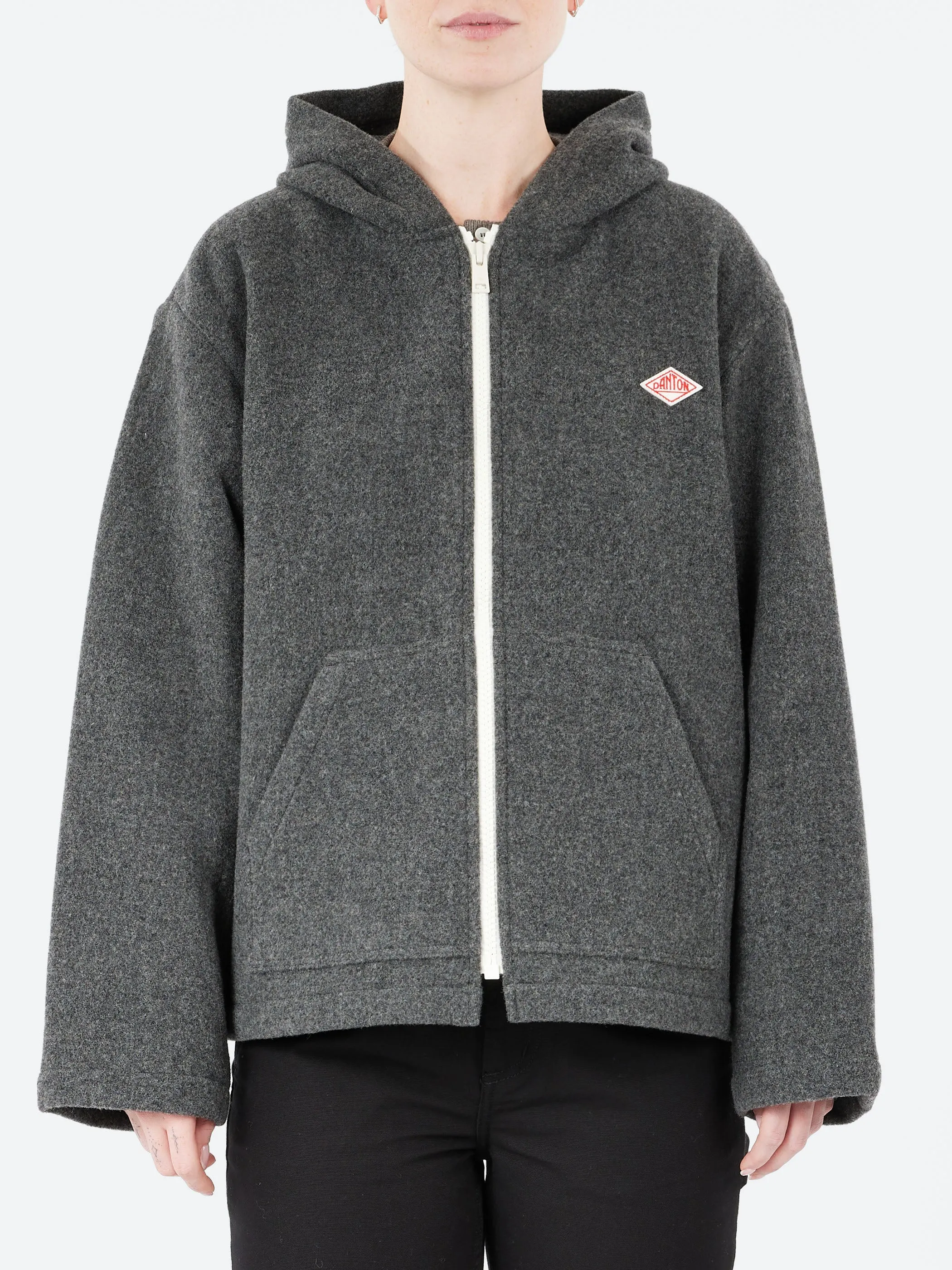 Wool Light Pile Hooded Jacket sold by gravitypope