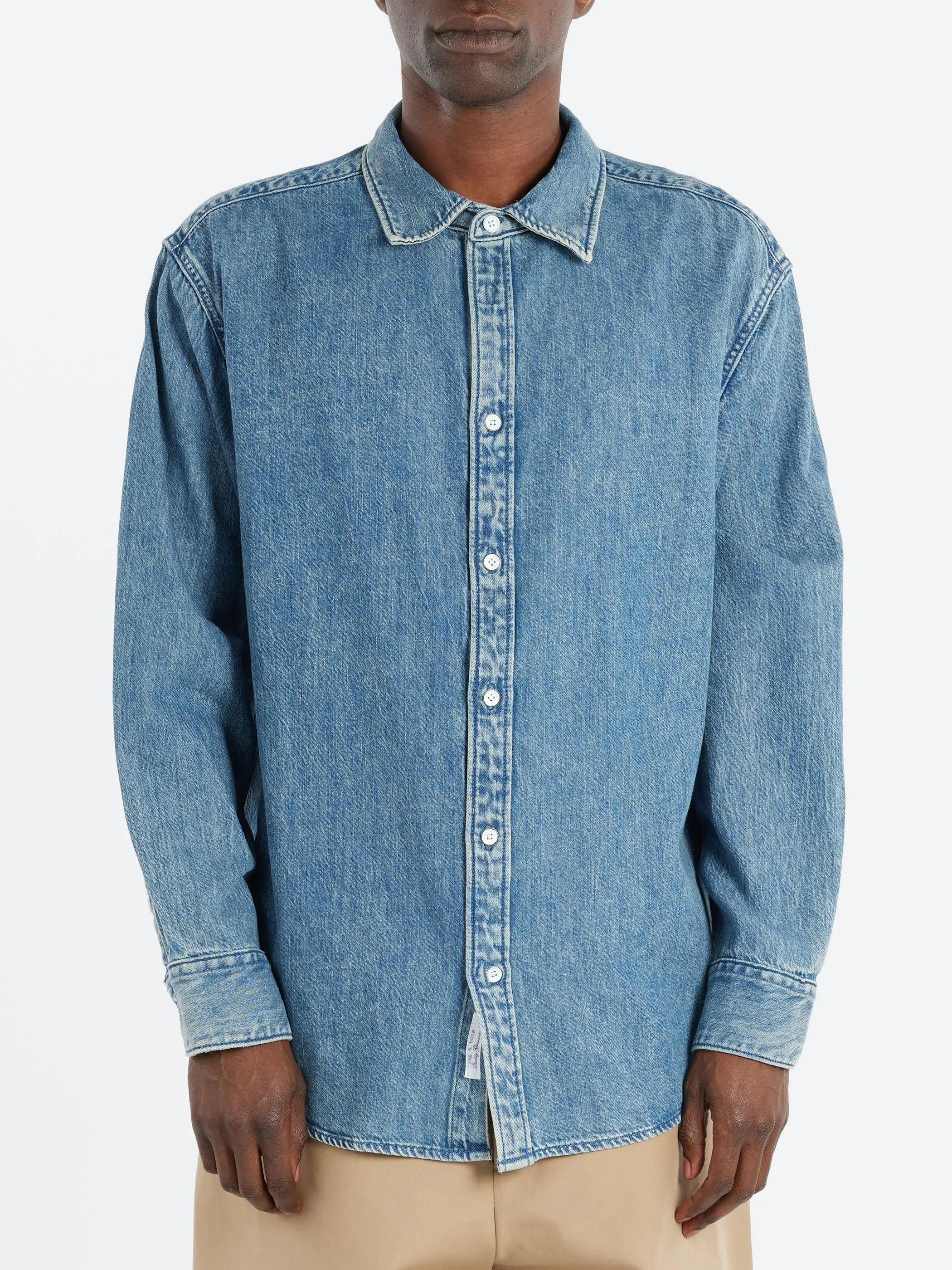 Matthew Denim Shirt sold by gravitypope
