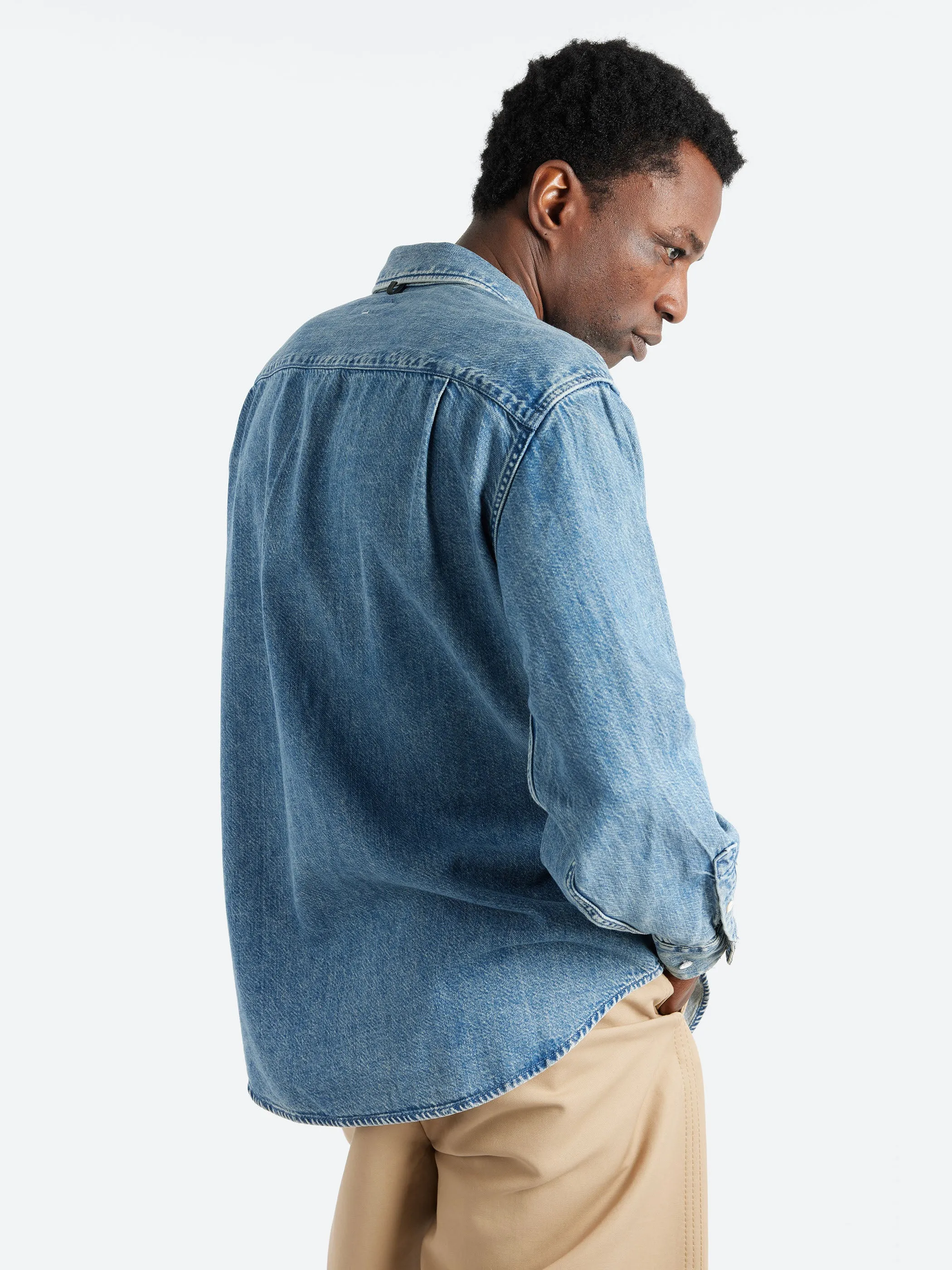Matthew Denim Shirt sold by gravitypope product image thumbnail 4