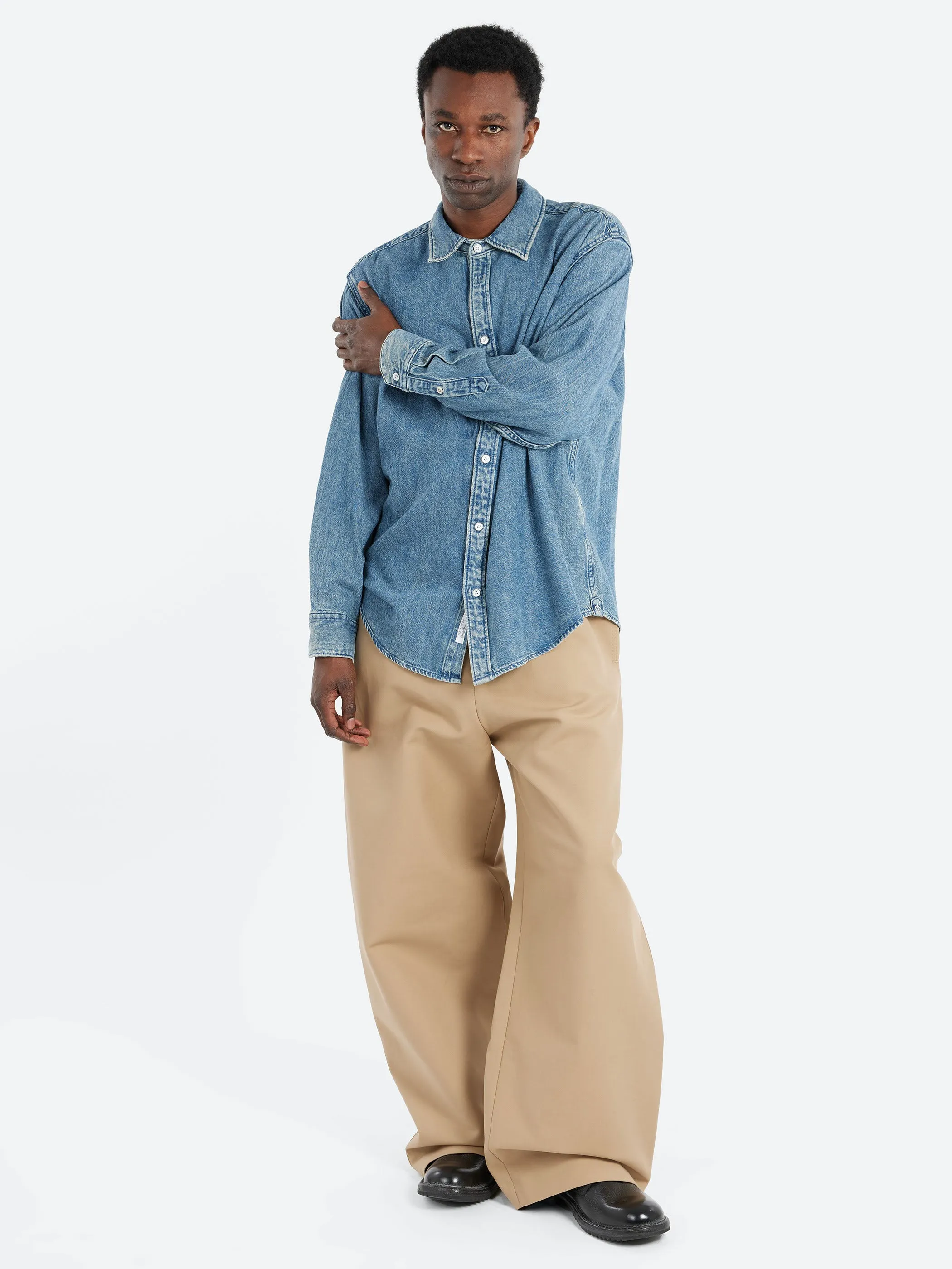 Matthew Denim Shirt sold by gravitypope product image thumbnail 2