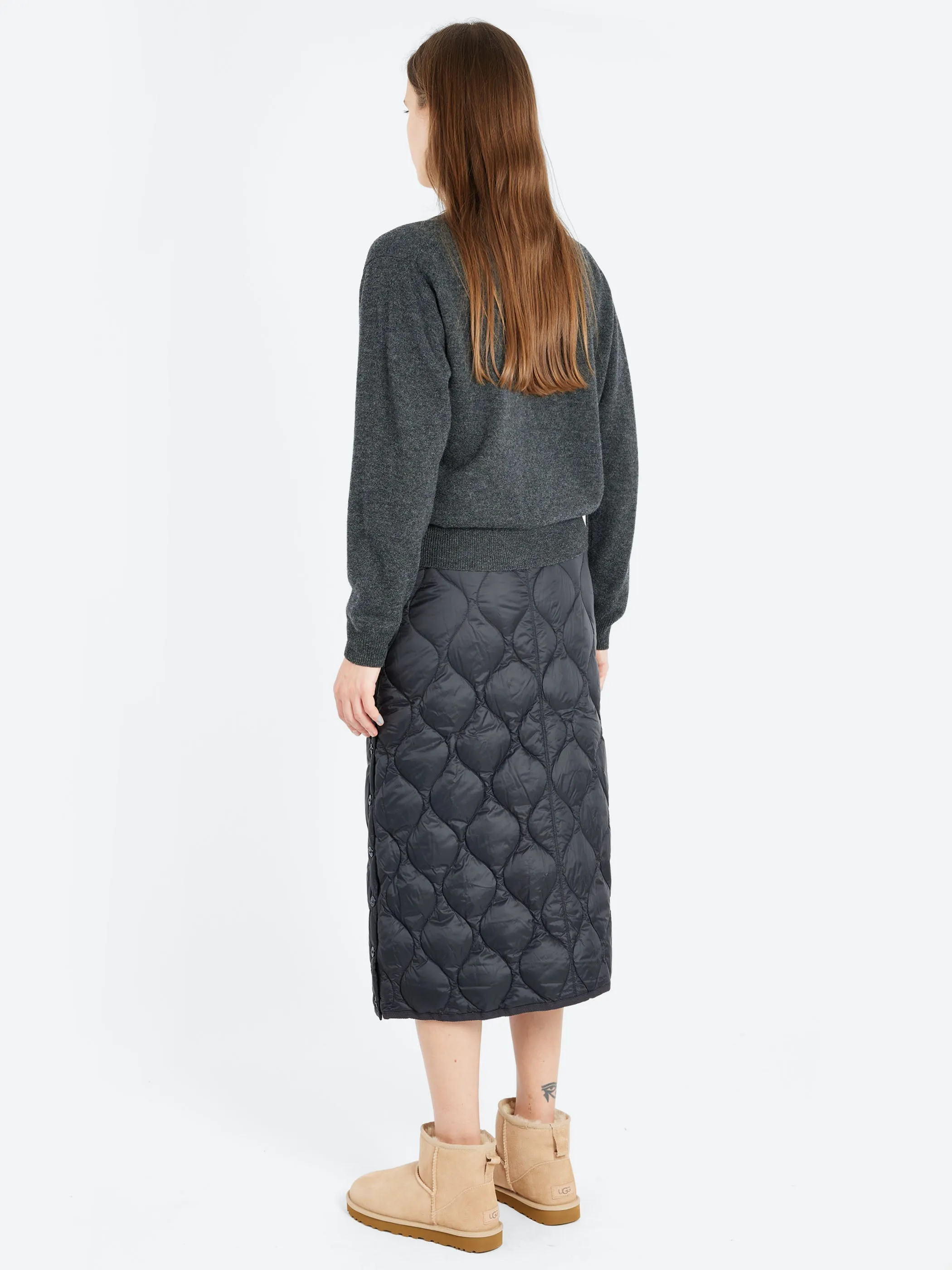 Women's Lambswool V-Neck Knit Cardigan sold by gravitypope product image thumbnail 3