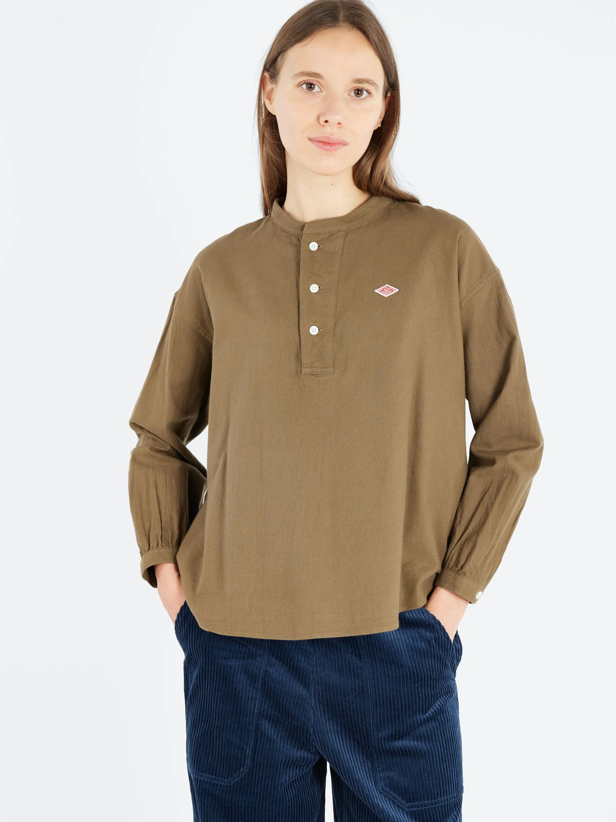 Henley Neck Pullover Shirt sold by gravitypope product image thumbnail 2