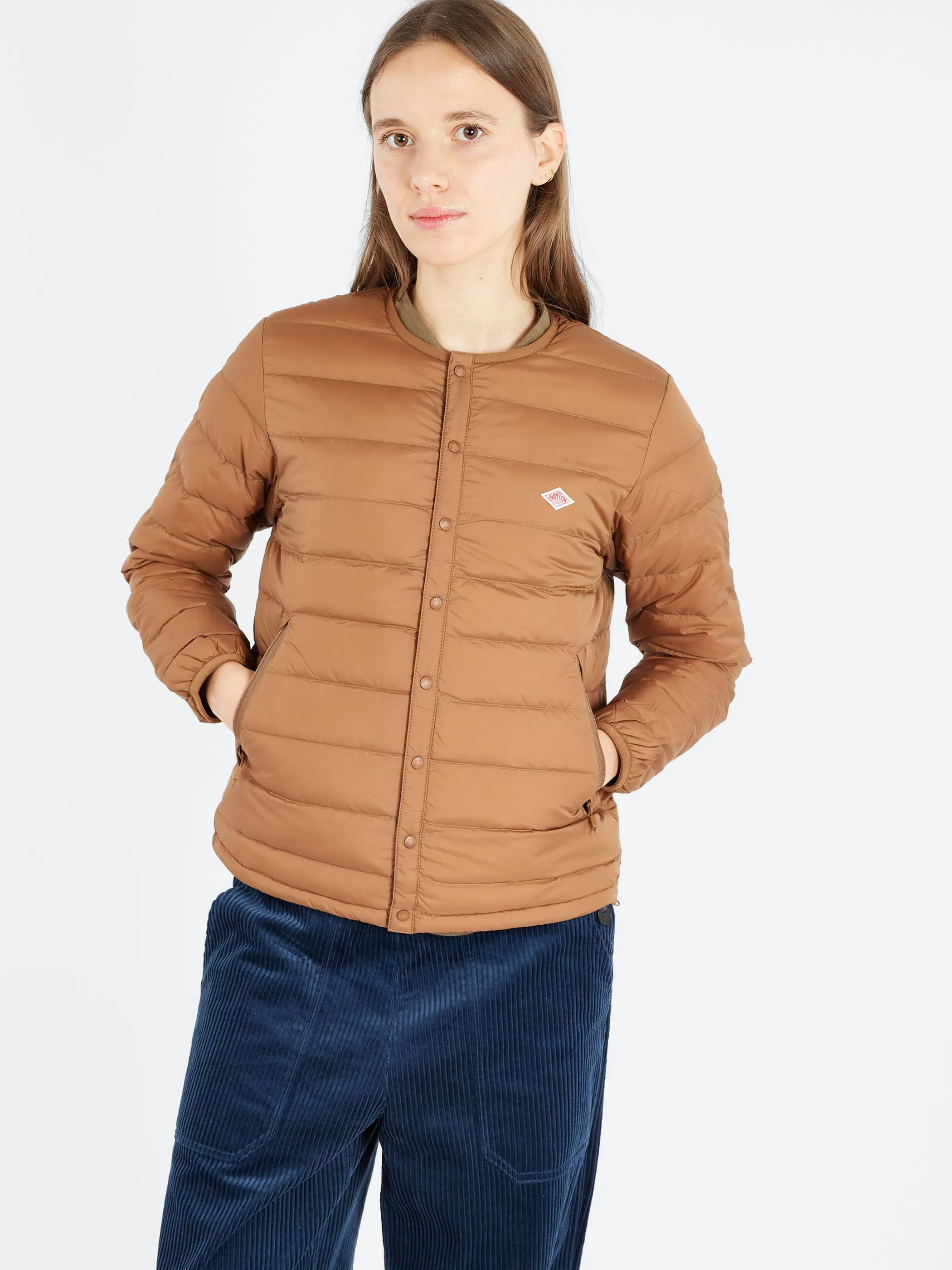Women's Inner Down Crewneck Jacket sold by gravitypope product image thumbnail 4