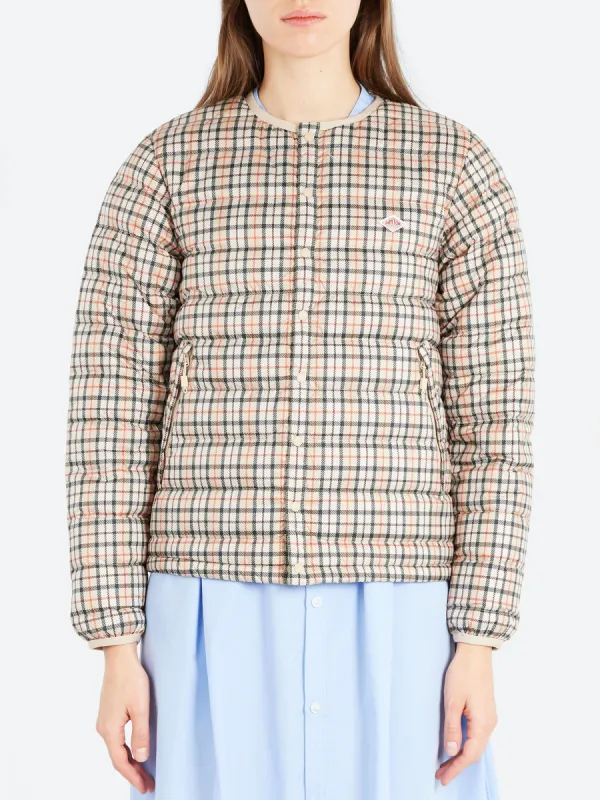 Women's Inner Down Crewneck Jacket made by Danton