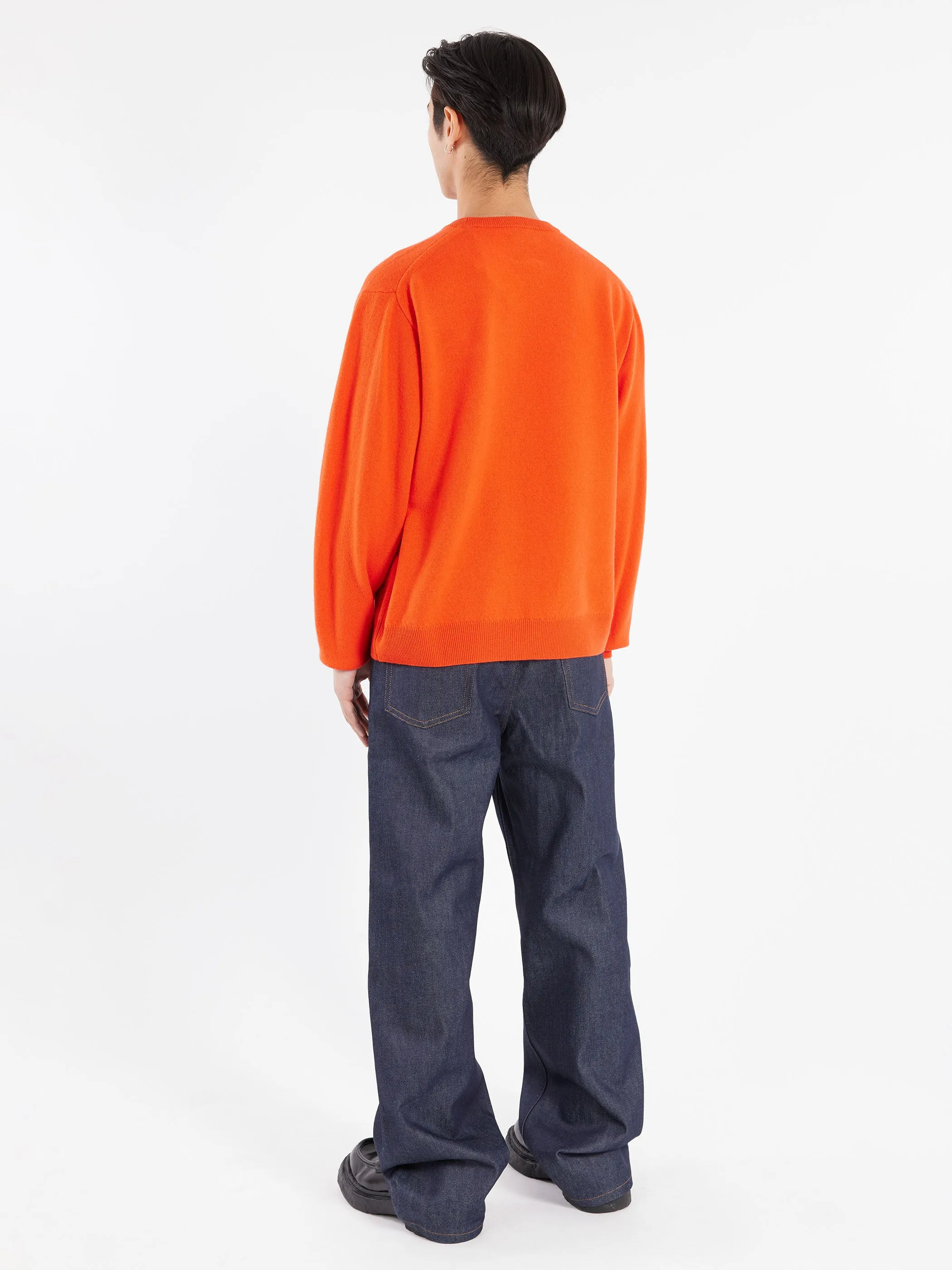 Lambswool Crew Neck Knit Pullover sold by gravitypope product image thumbnail 3
