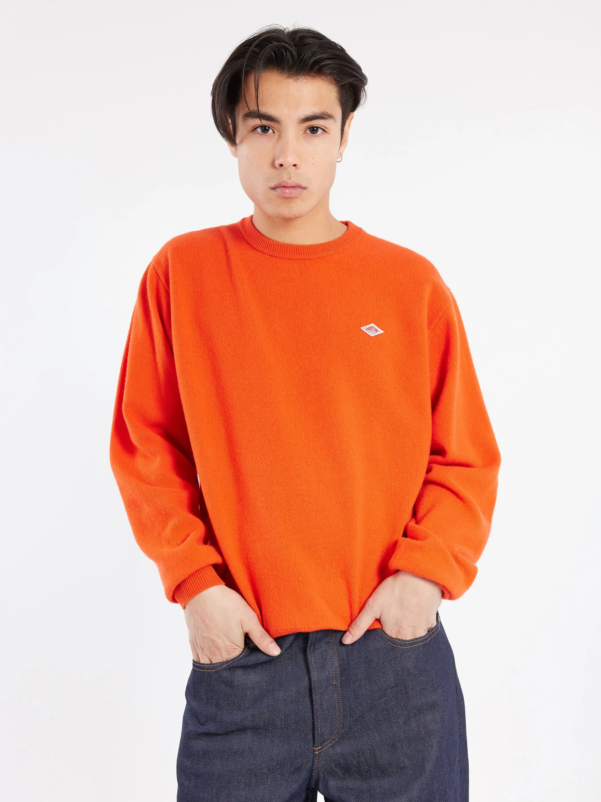 Lambswool Crew Neck Knit Pullover sold by gravitypope product image thumbnail 2