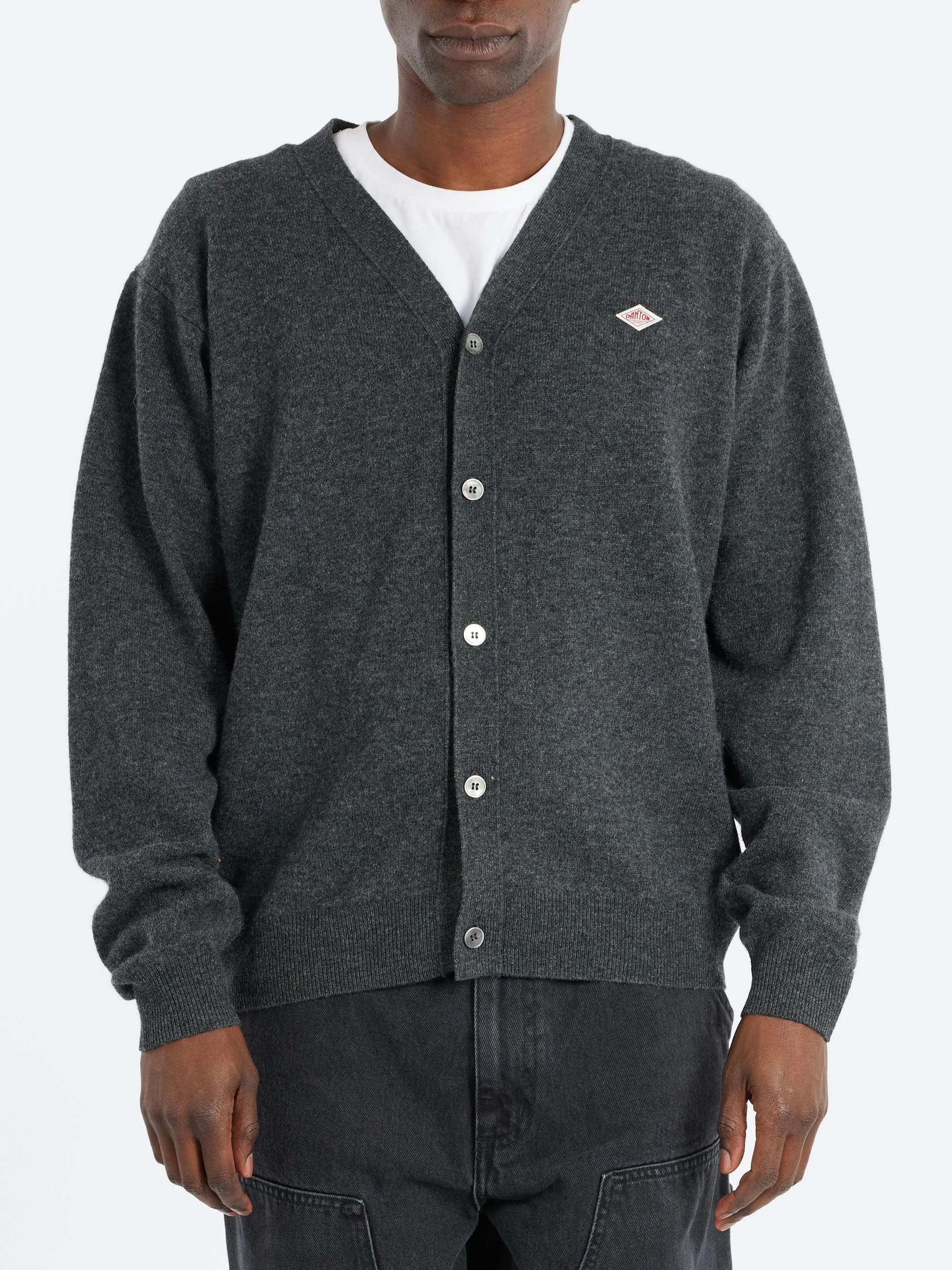 Lambswool V-Neck Cardigan sold by gravitypope