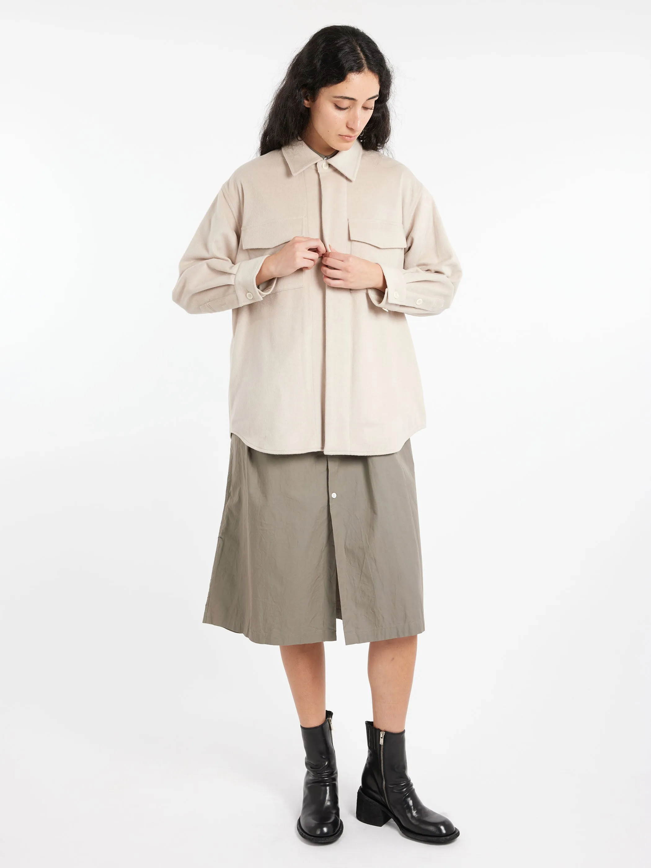Baggy Shirt Jacket sold by gravitypope product image thumbnail 4