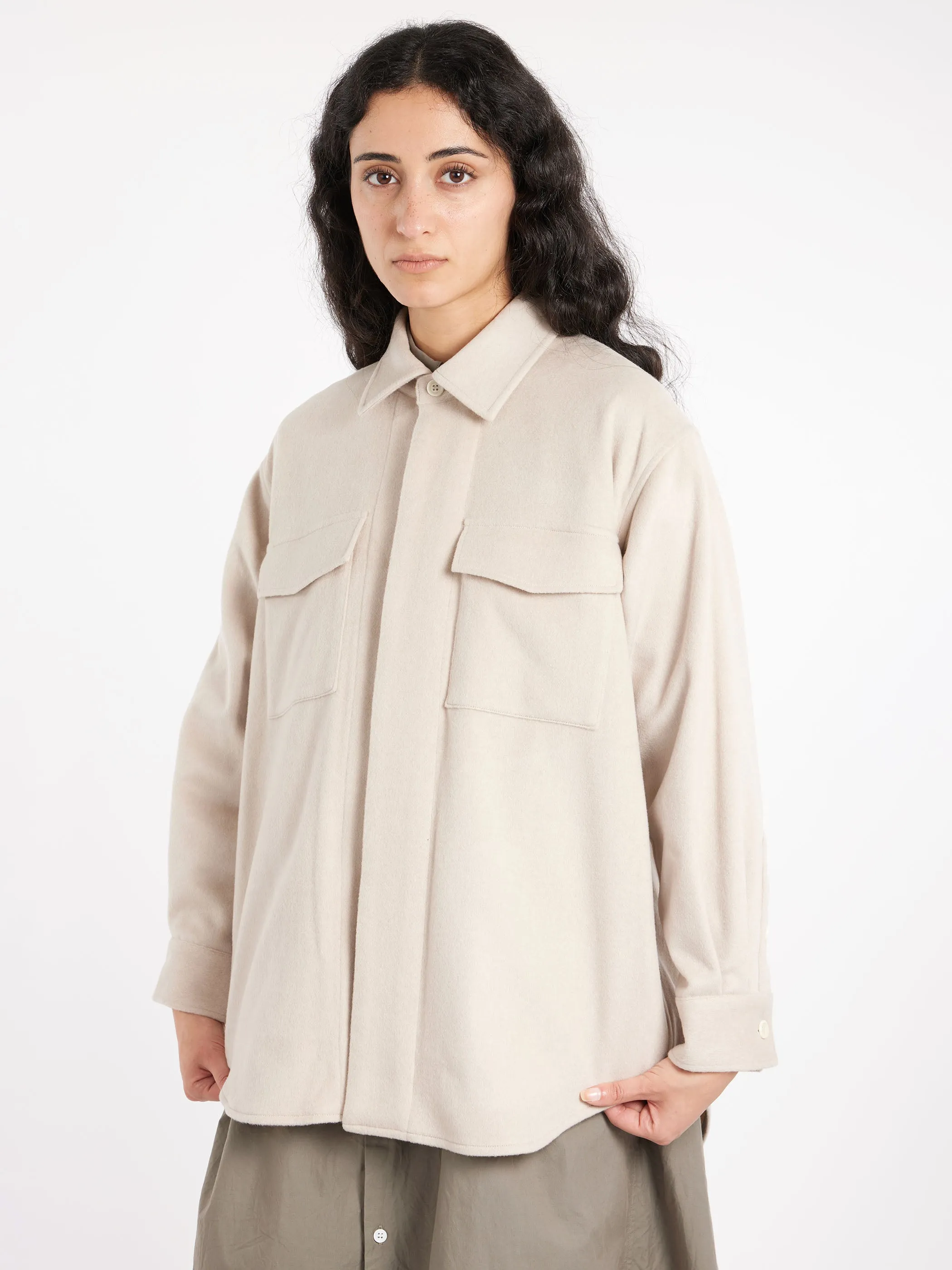 Baggy Shirt Jacket sold by gravitypope product image thumbnail 2