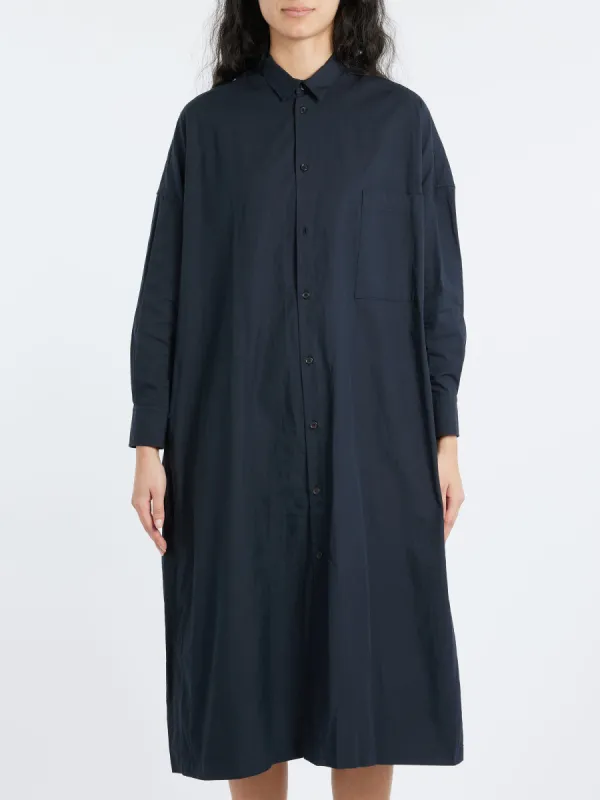 Back Wide Pleated Shirt Dress sold by gravitypope