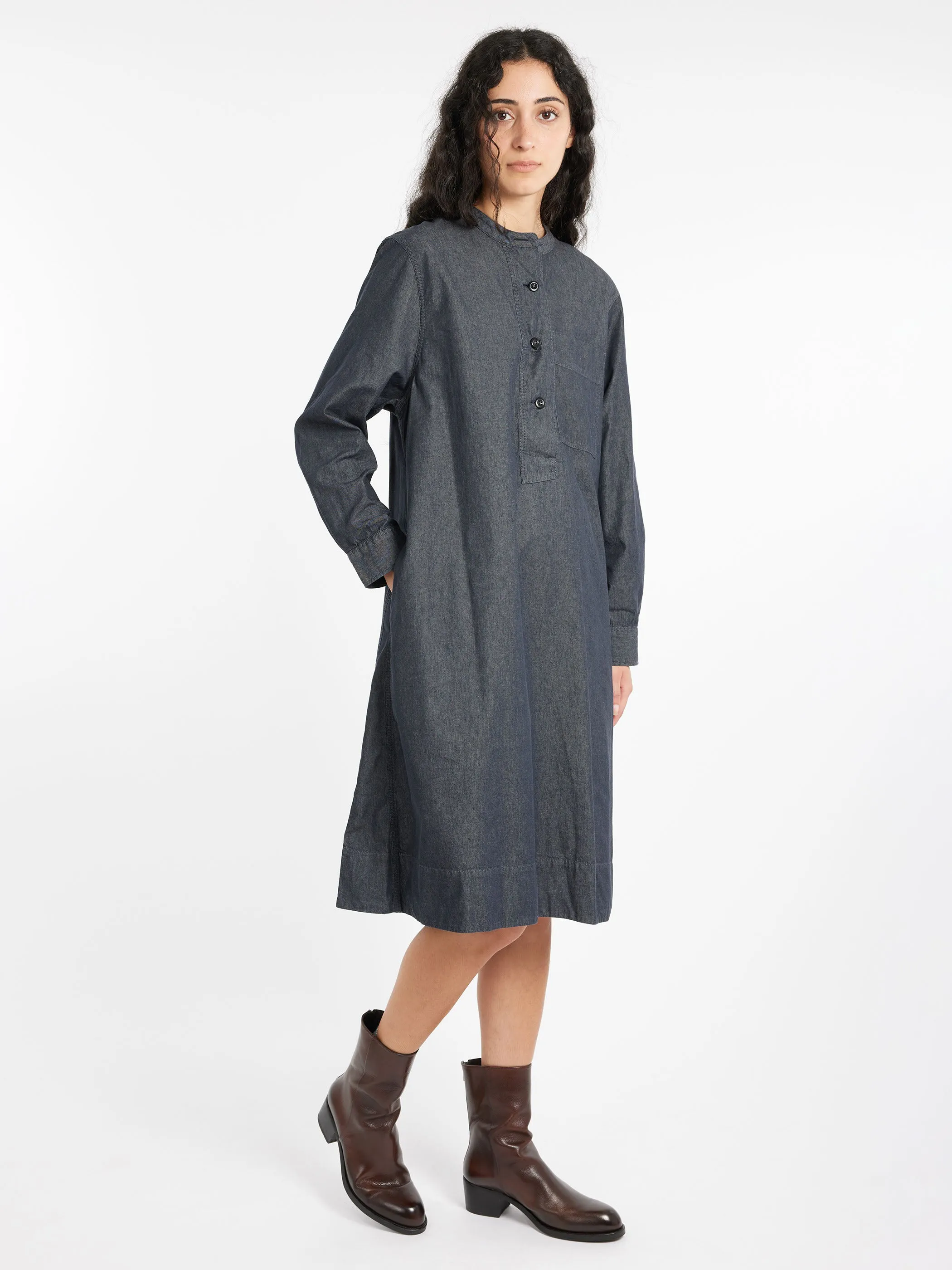 MHL Collarless Swing Dress sold by gravitypope product image thumbnail 2