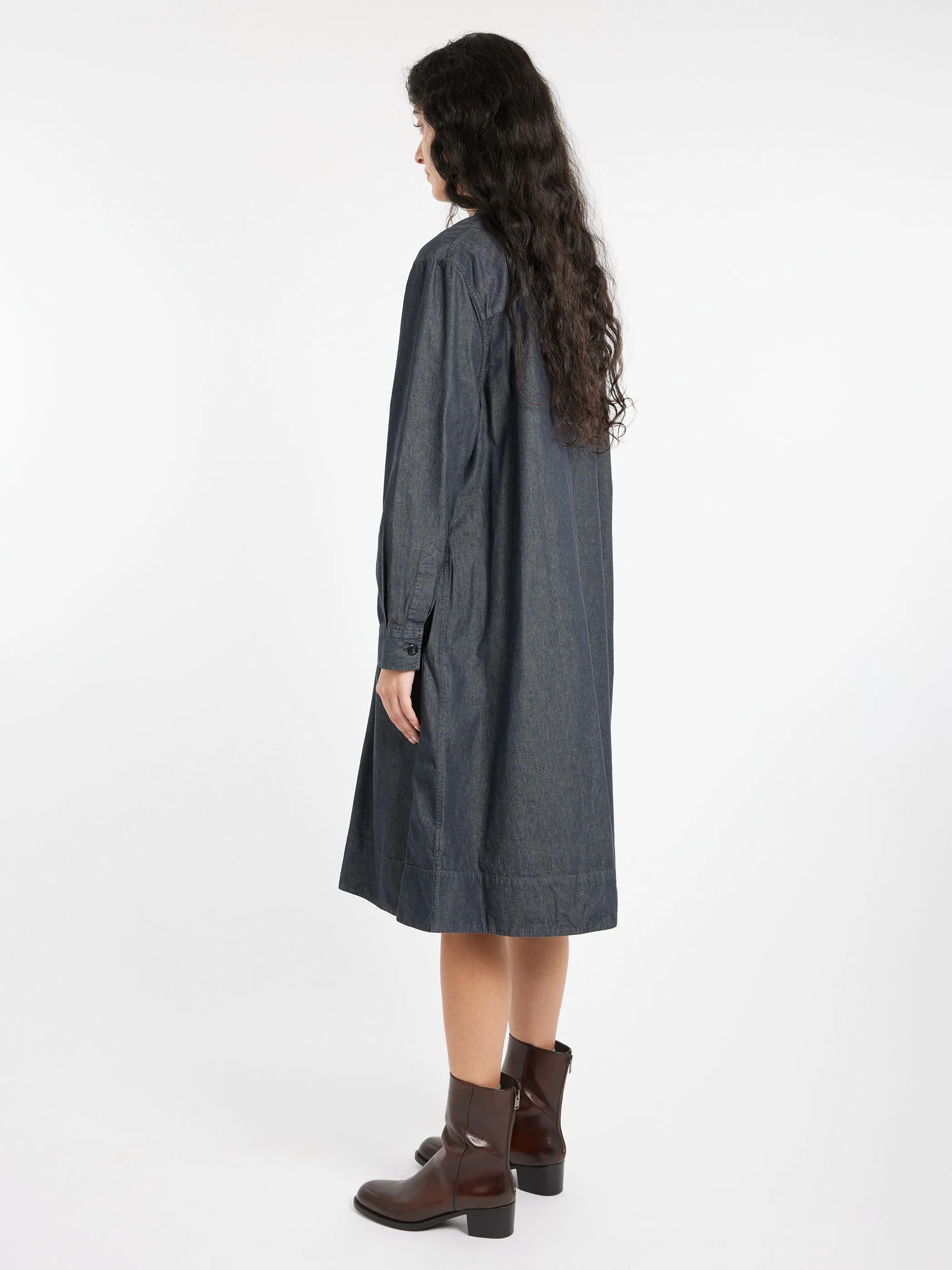 MHL Collarless Swing Dress sold by gravitypope product image thumbnail 3