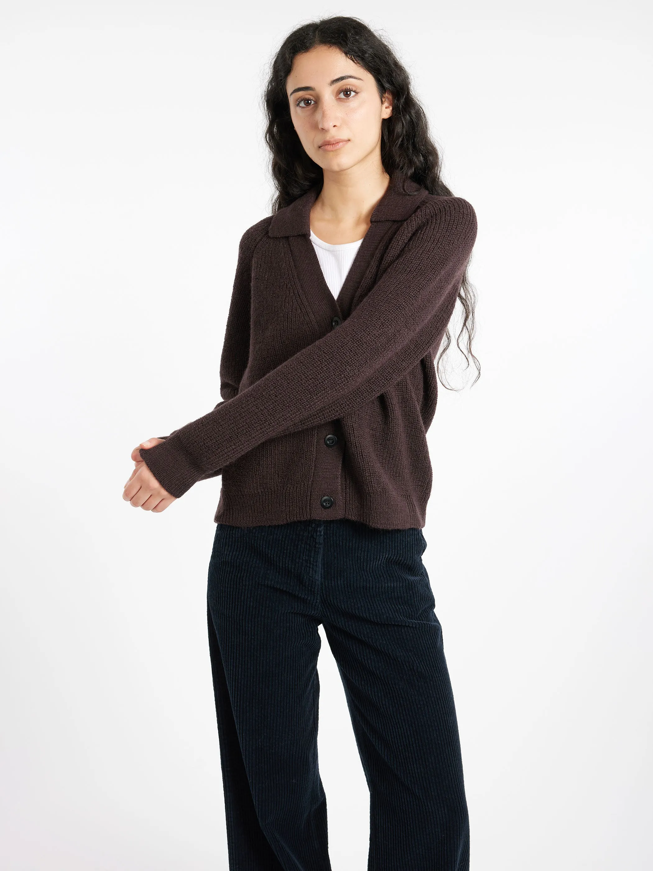 MHL Collared Cardigan sold by gravitypope product image thumbnail 4