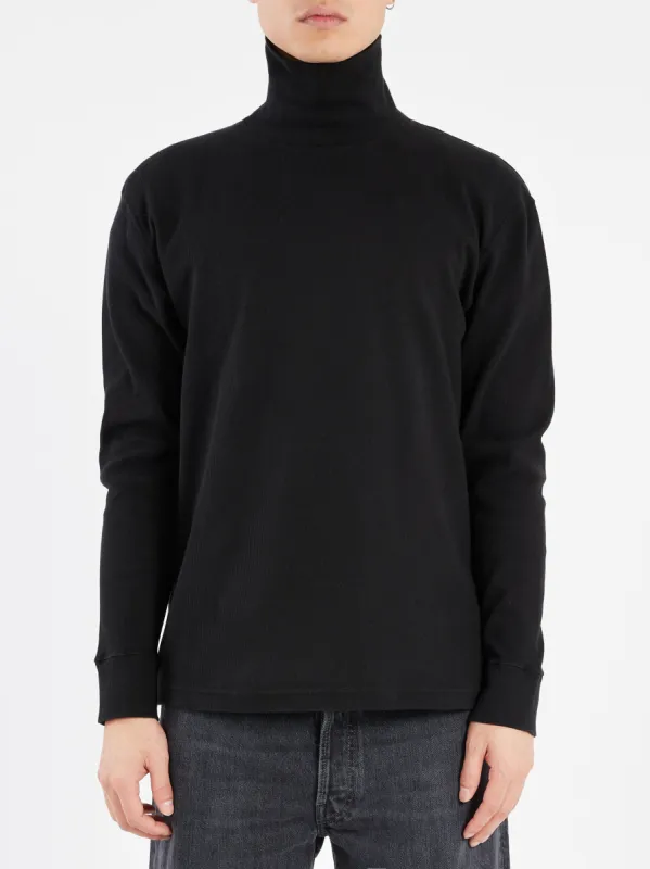 Teleco Stitch Turtleneck made by Blue Blue Japan