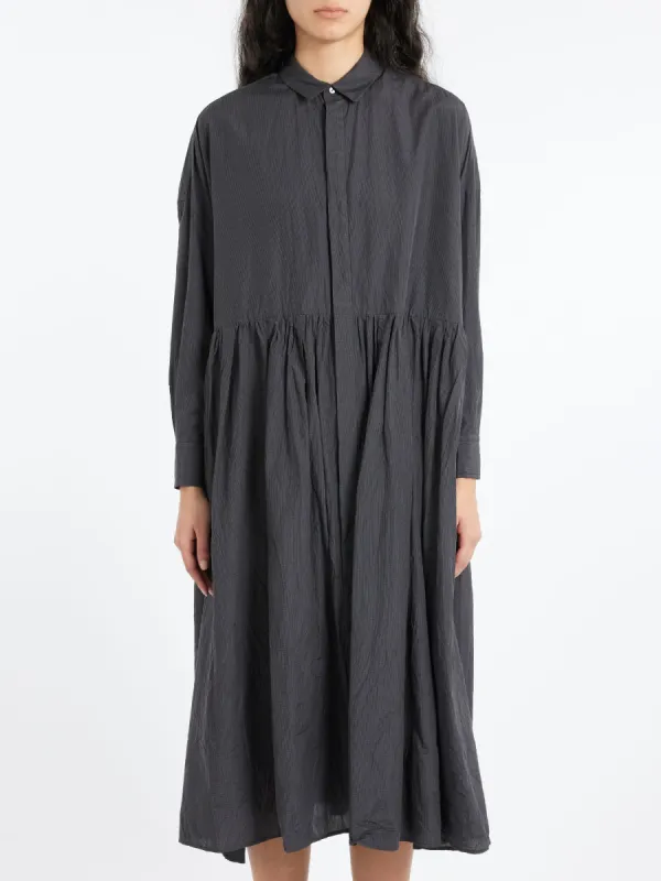 Pleated Baggy Shirt Dress sold by gravitypope