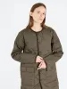 Piping Crew Neck Long Down Coat sold by gravitypope