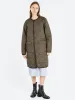 Piping Crew Neck Long Down Coat sold by gravitypope