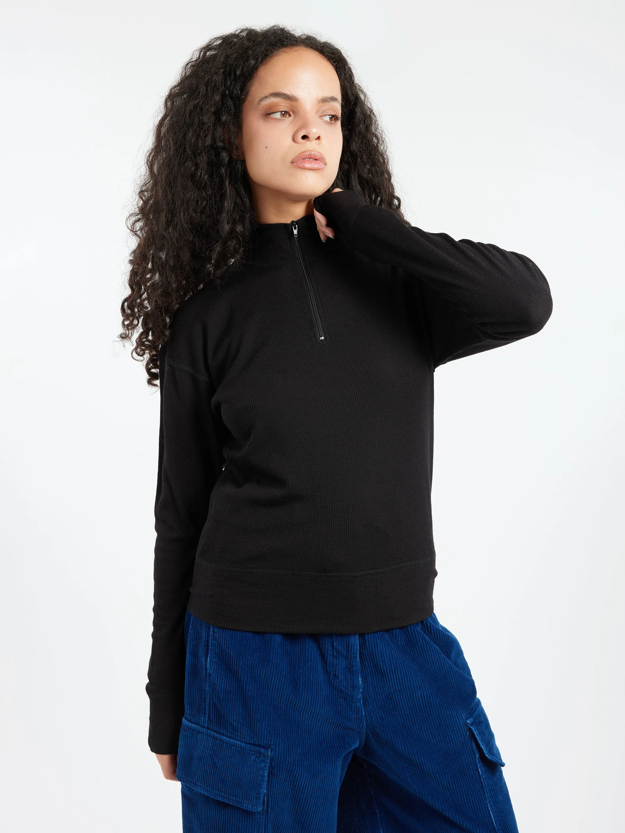 Zipper Pull Over Sweater sold by gravitypope product image thumbnail 4