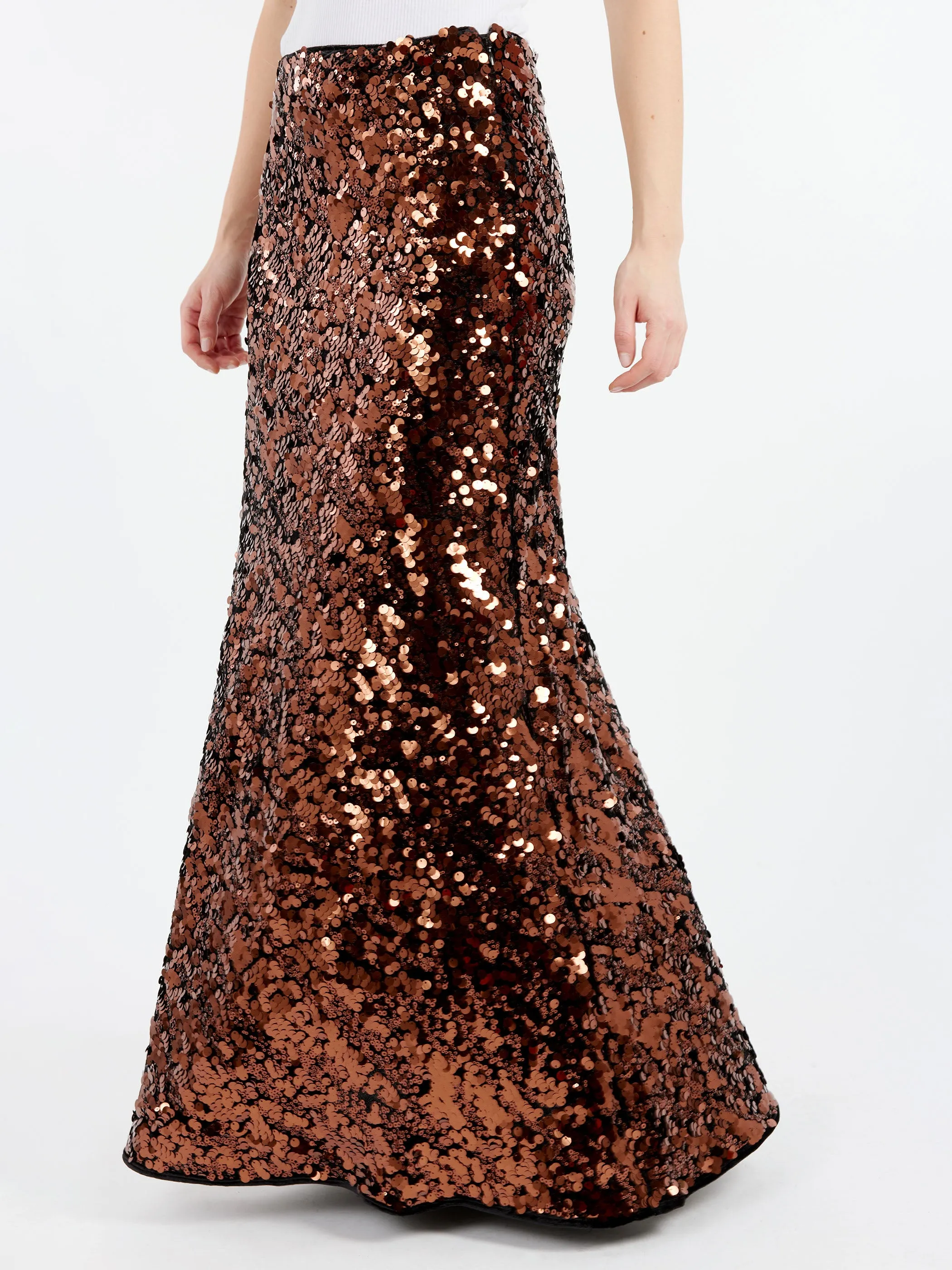 Sequins Maxi Skirt sold by gravitypope product image thumbnail 5
