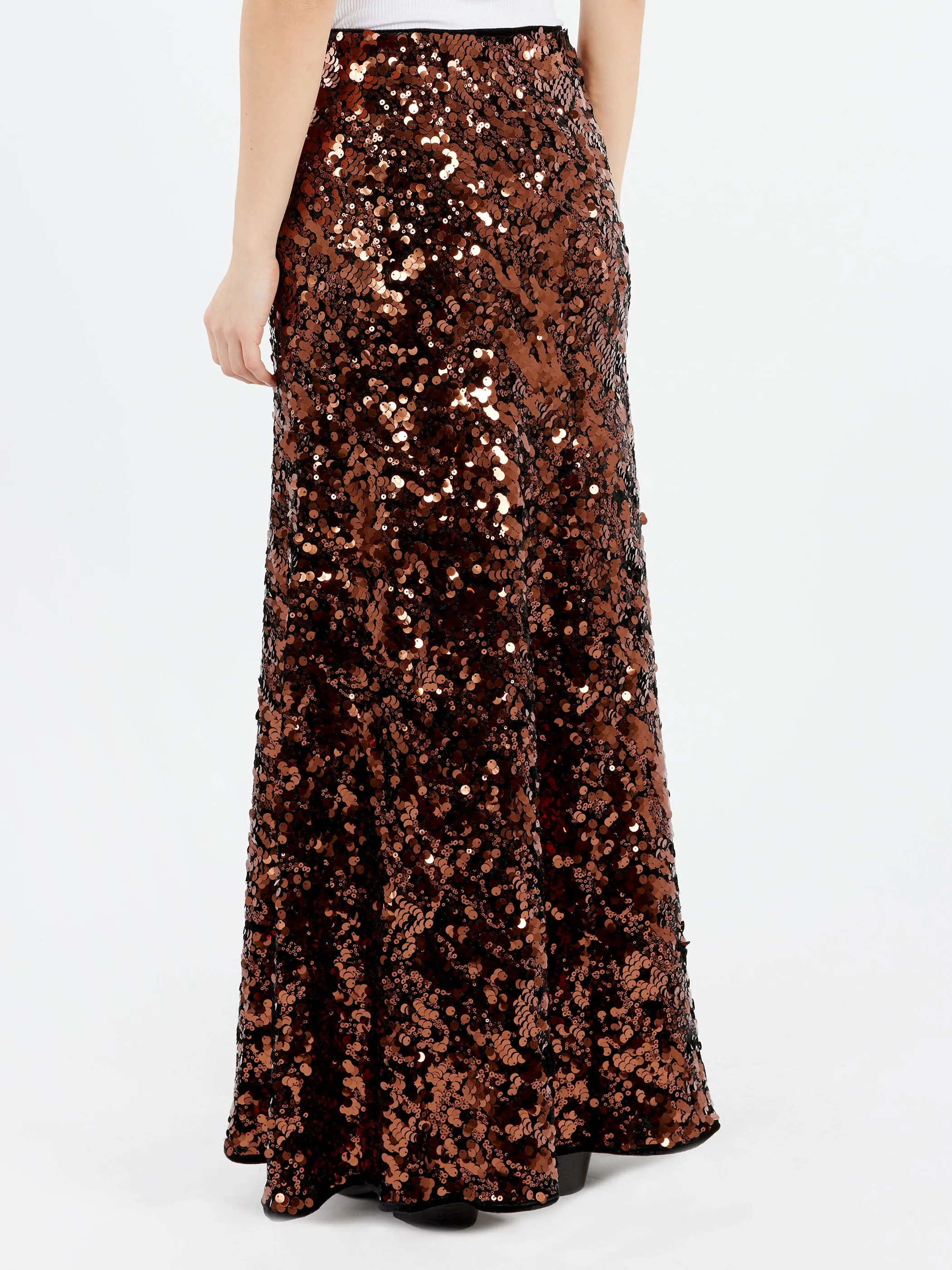 Sequins Maxi Skirt sold by gravitypope product image thumbnail 3