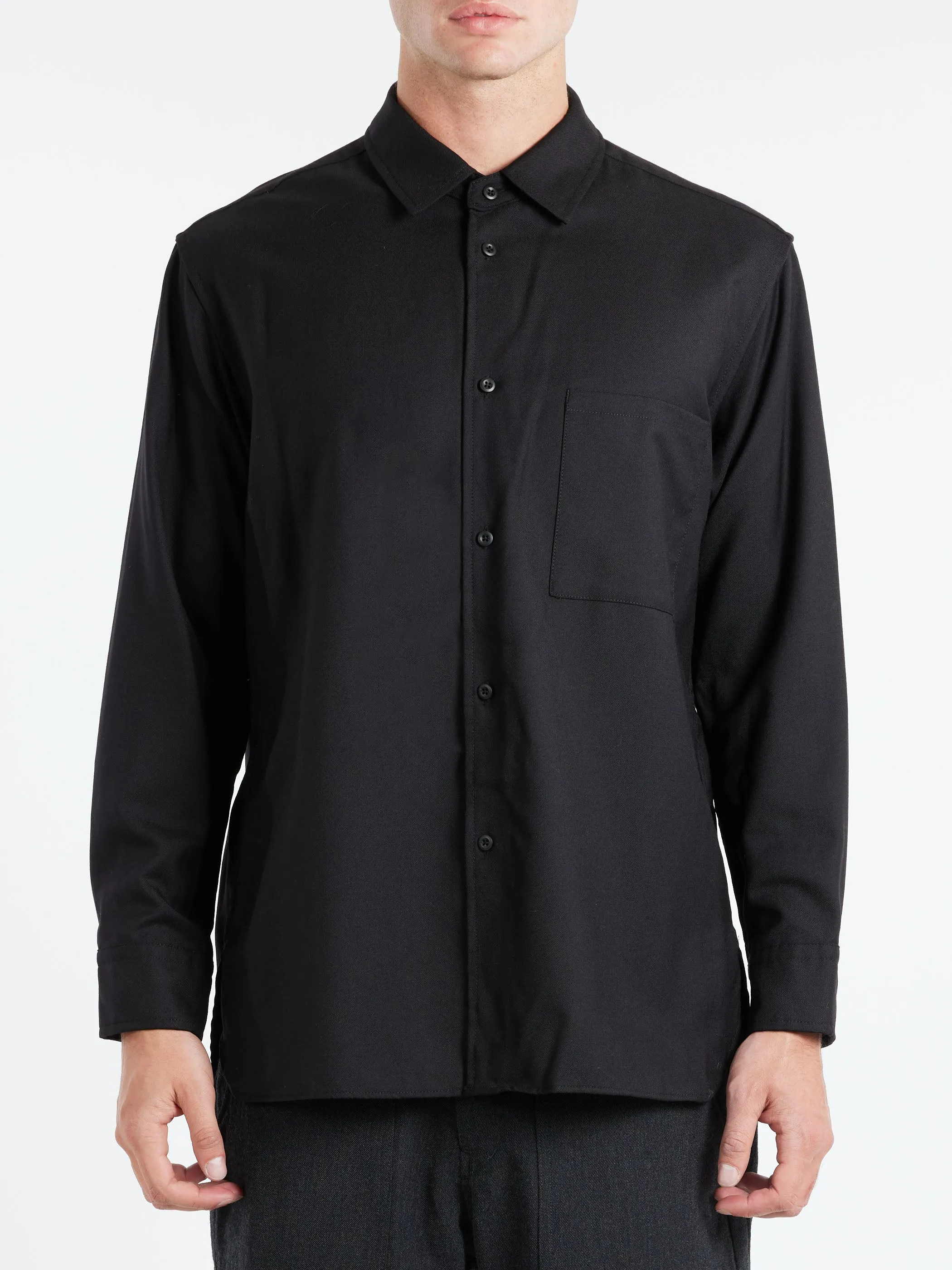 Super 100 Twill Regular Collar Shirt sold by gravitypope