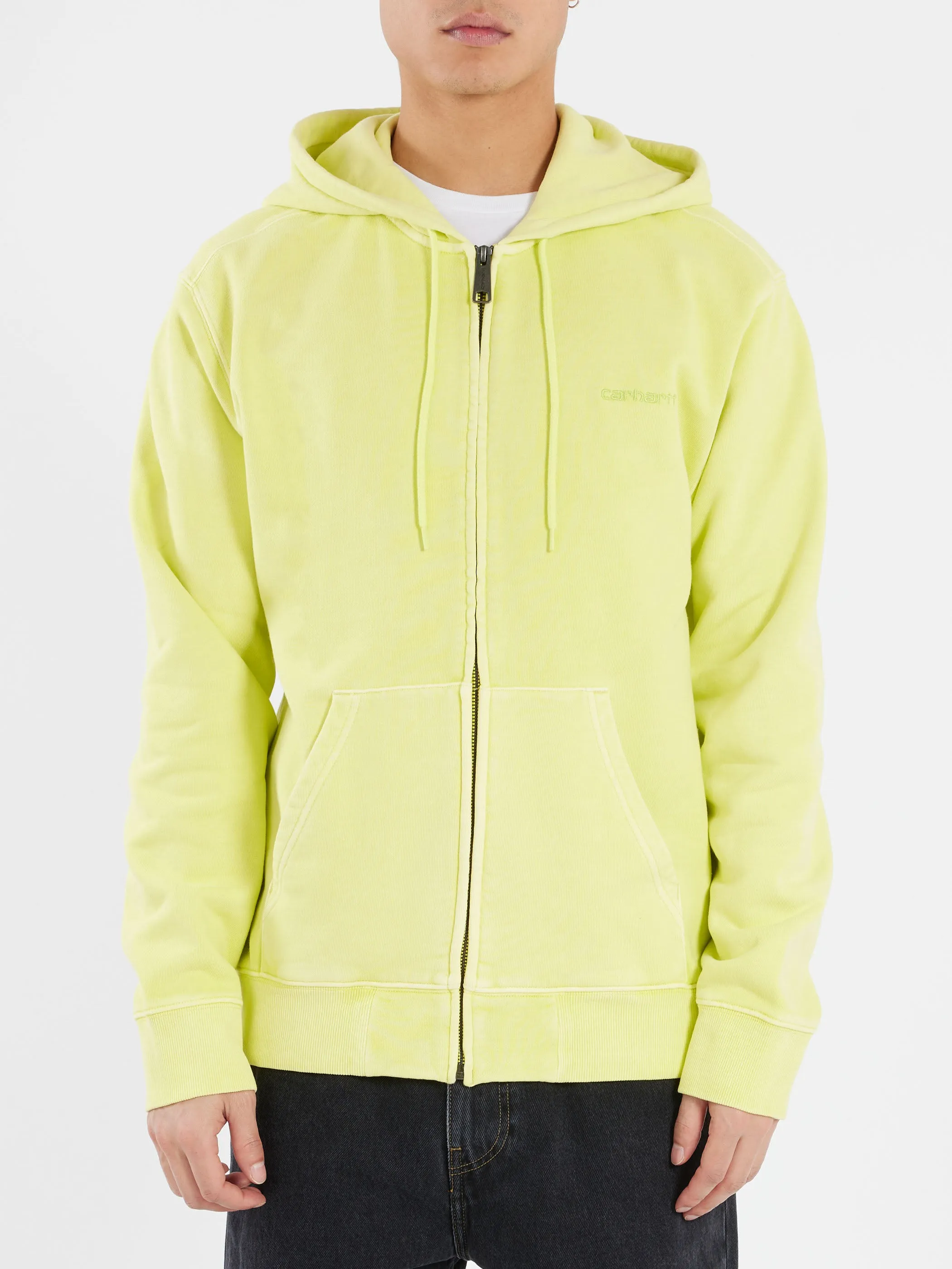 Hooded Duster Script Jacket sold by gravitypope