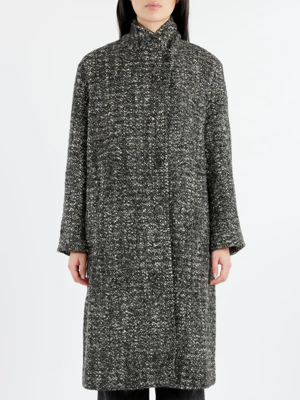 Slubbed Bicolor Coat sold by gravitypope