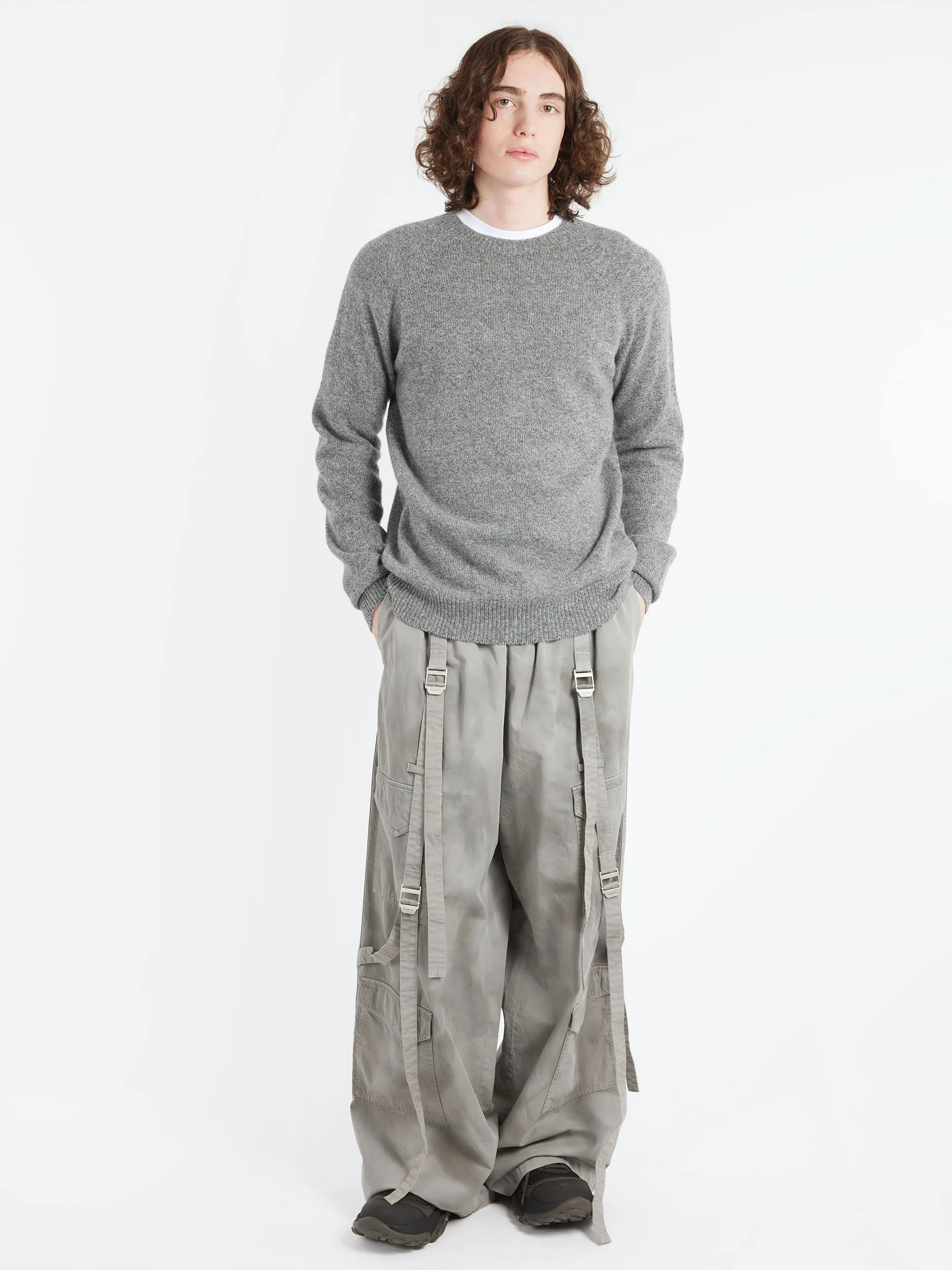 Lambswool Crew Neck Jumper sold by gravitypope product image thumbnail 2