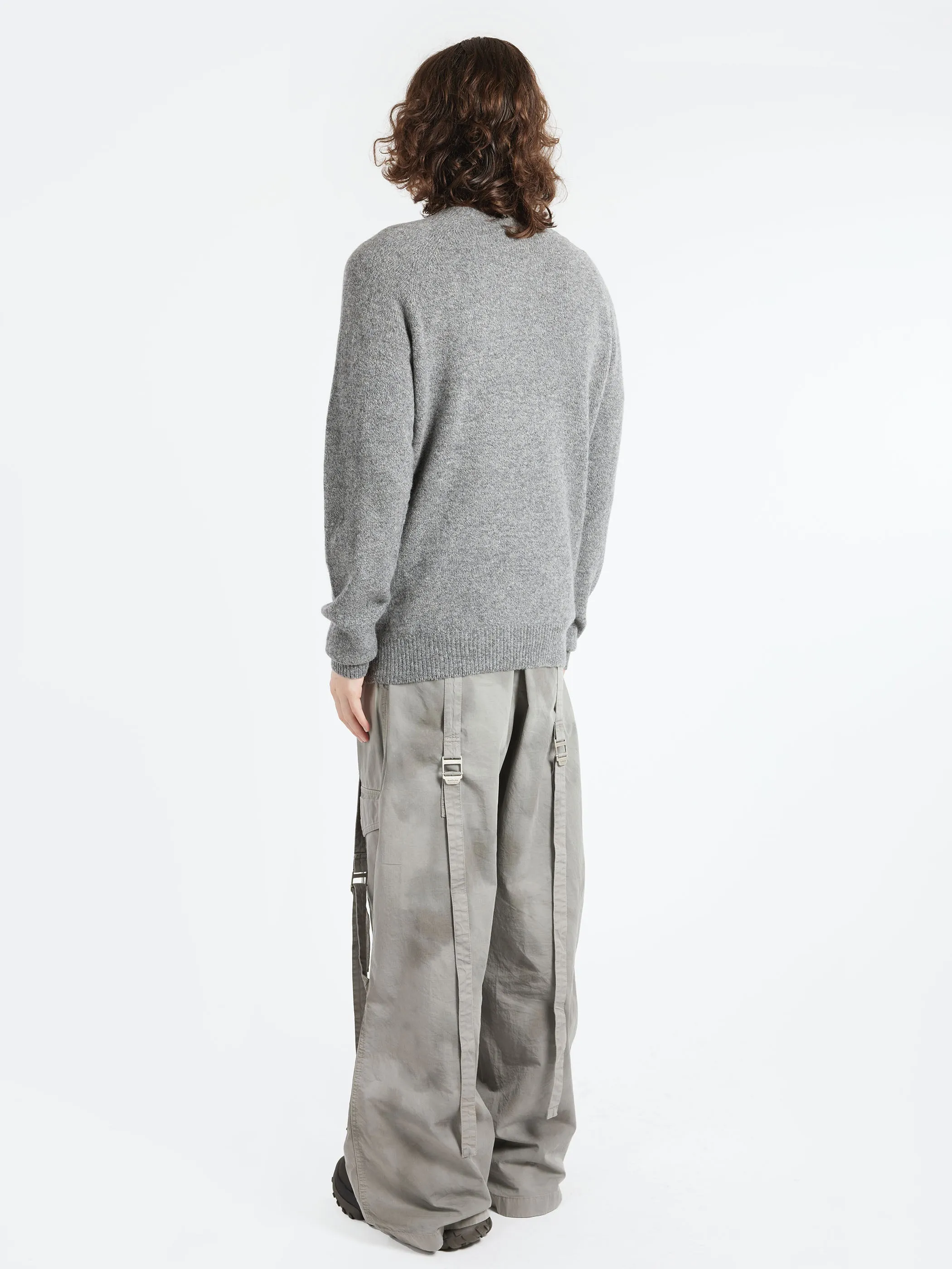 Lambswool Crew Neck Jumper sold by gravitypope product image thumbnail 3