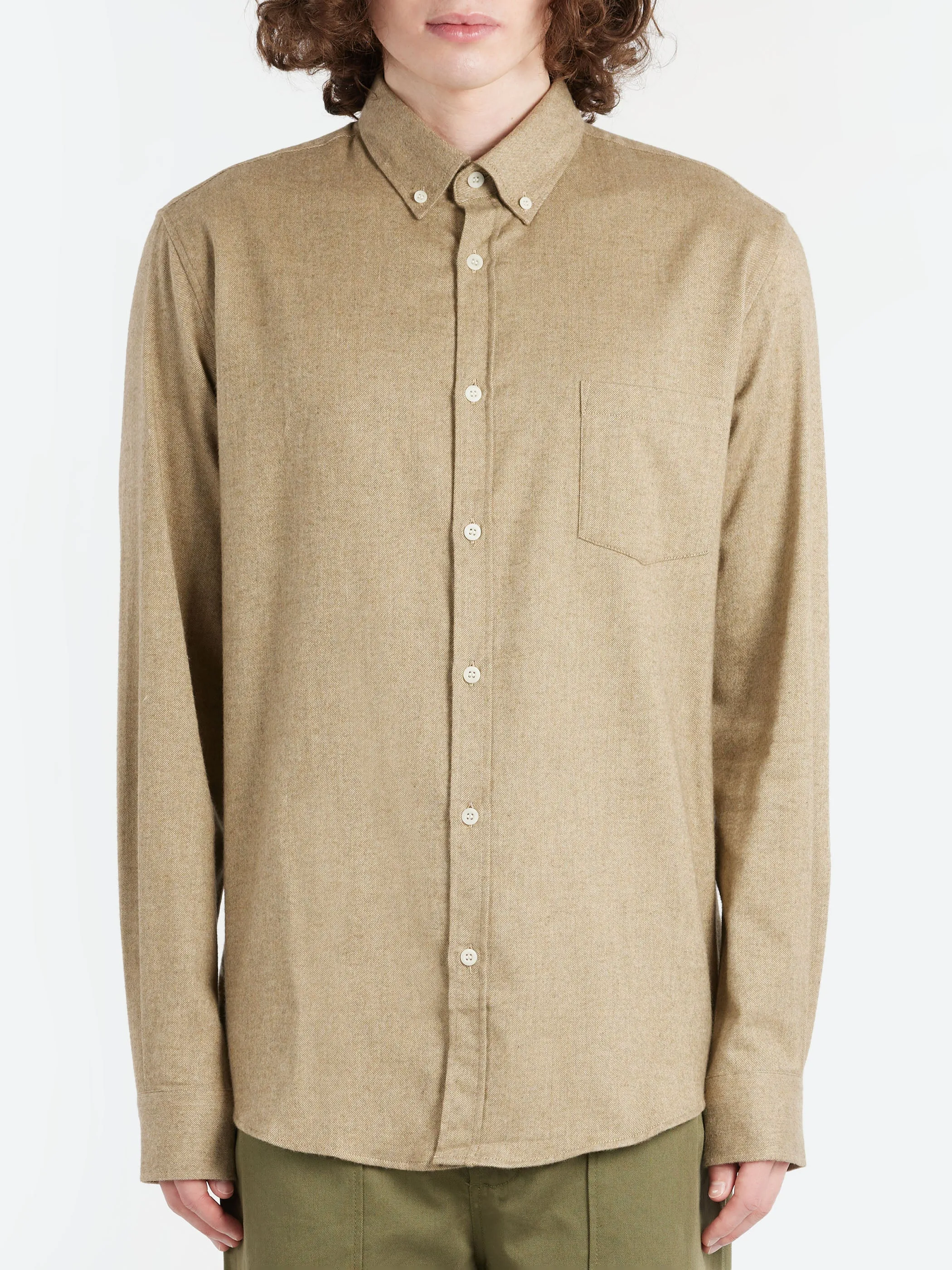 Button Down Flannel Shirt sold by gravitypope