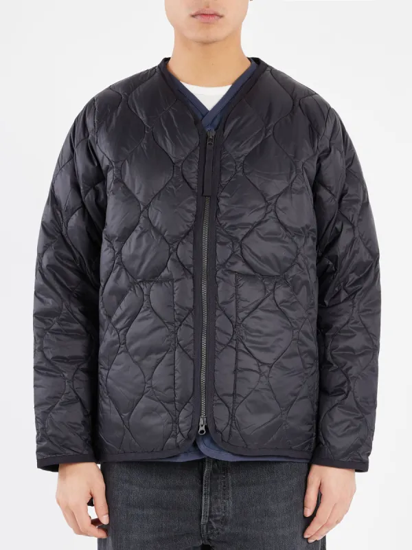 Military Zip V-Neck Down Jacket sold by gravitypope