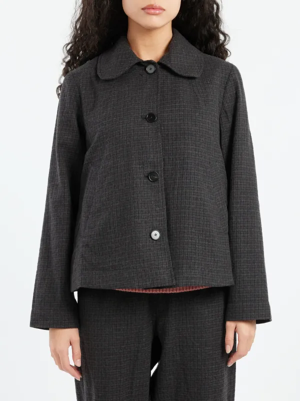 Seersucker Check Jacket made by TOAST