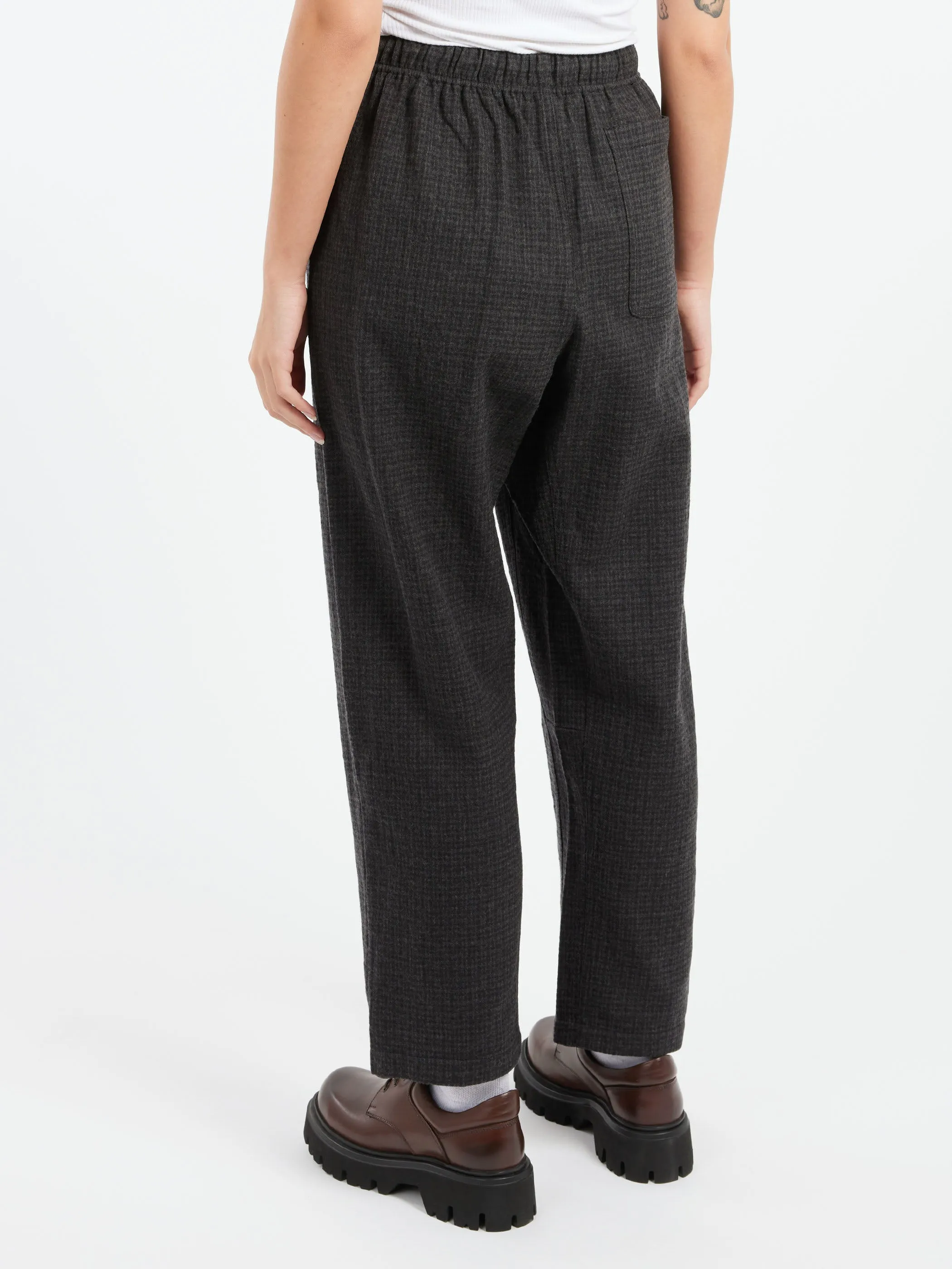 Suki Seersucker Check Trousers sold by gravitypope product image thumbnail 3