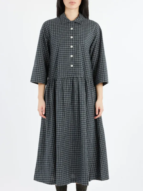 Graph Check Shirt Dress sold by gravitypope