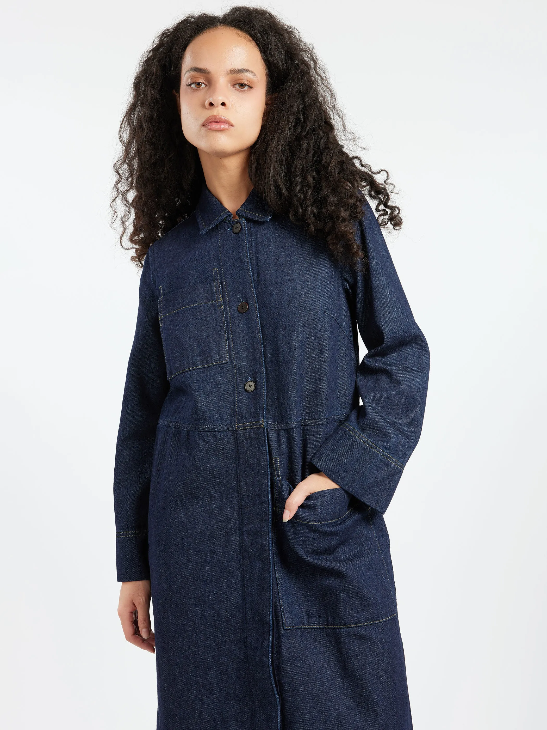 Denim Dress sold by gravitypope product image thumbnail 3