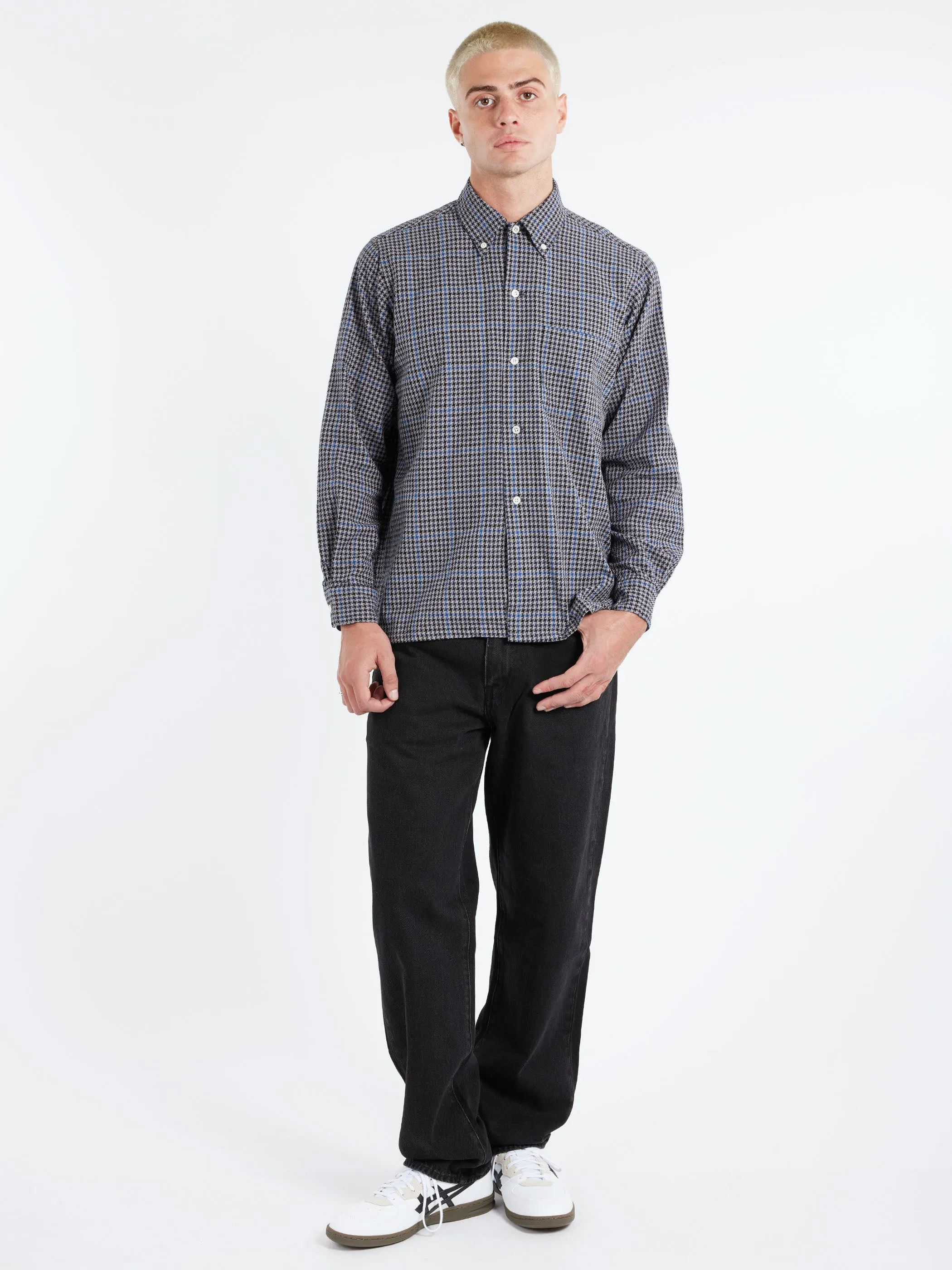 Button Down Shuriken Chidori Shirt sold by gravitypope product image thumbnail 2