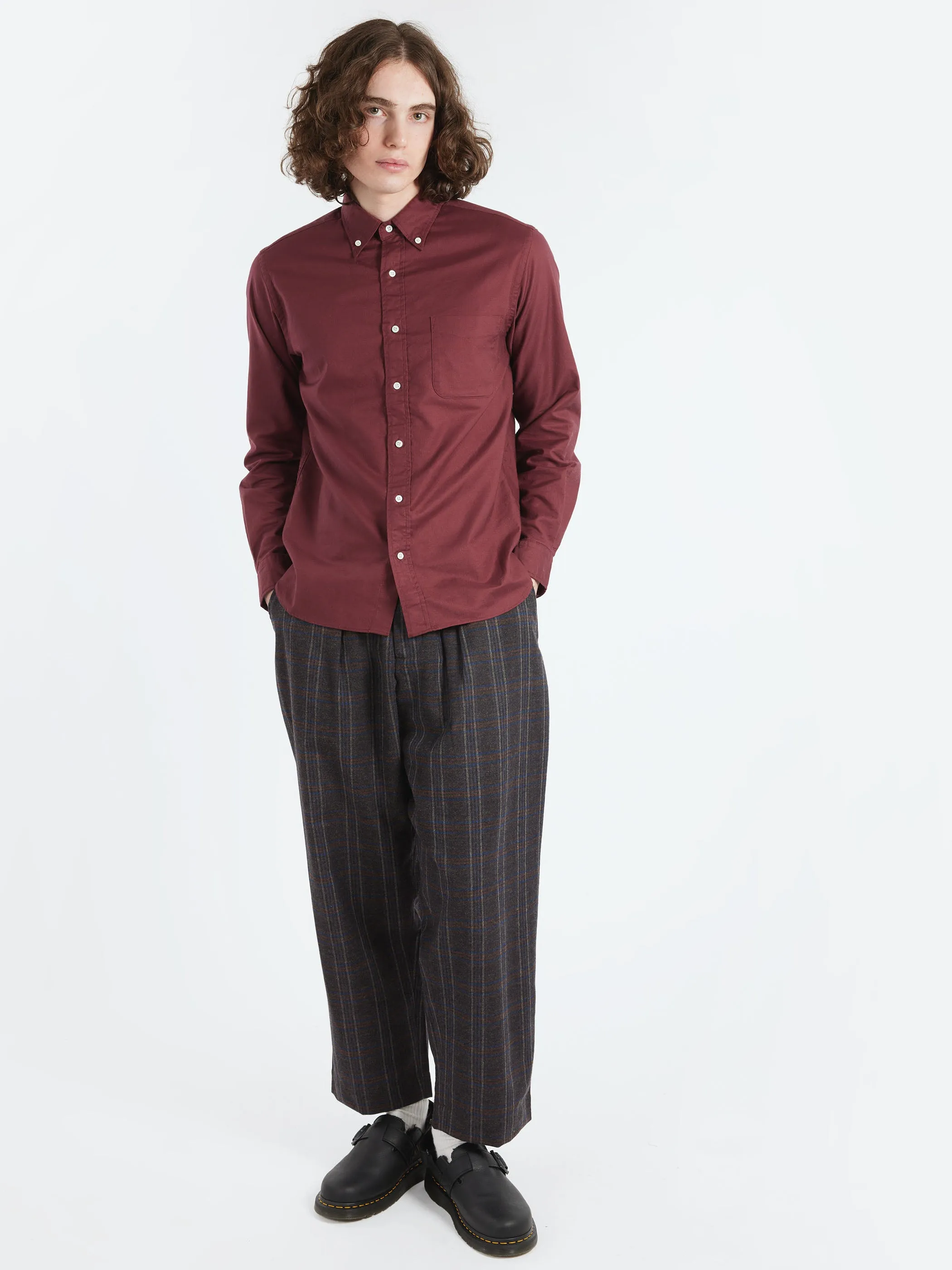 Colour Oxford Button Down Shirt sold by gravitypope product image thumbnail 4