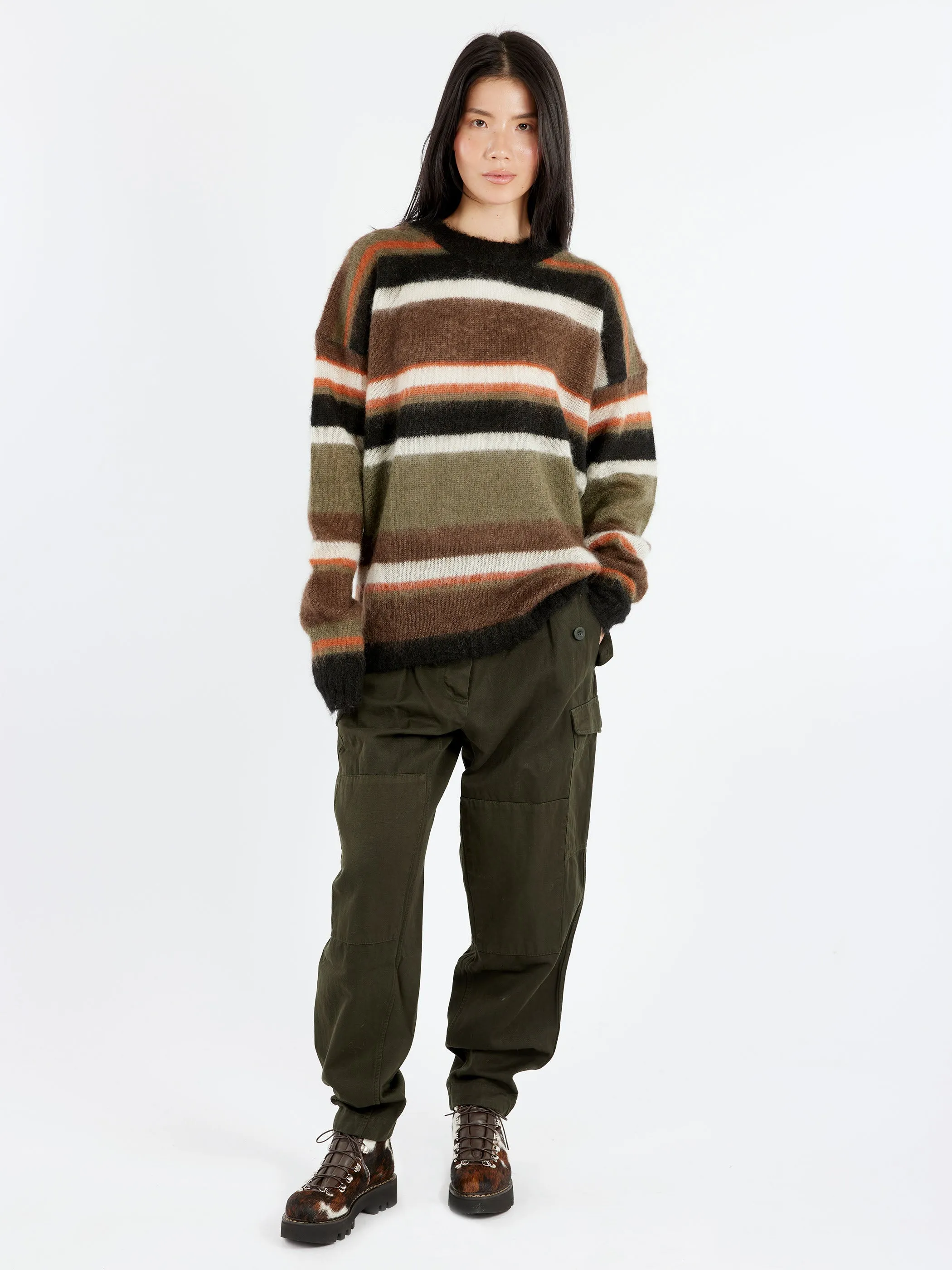 Stripe Mohair Jumper sold by gravitypope product image thumbnail 2