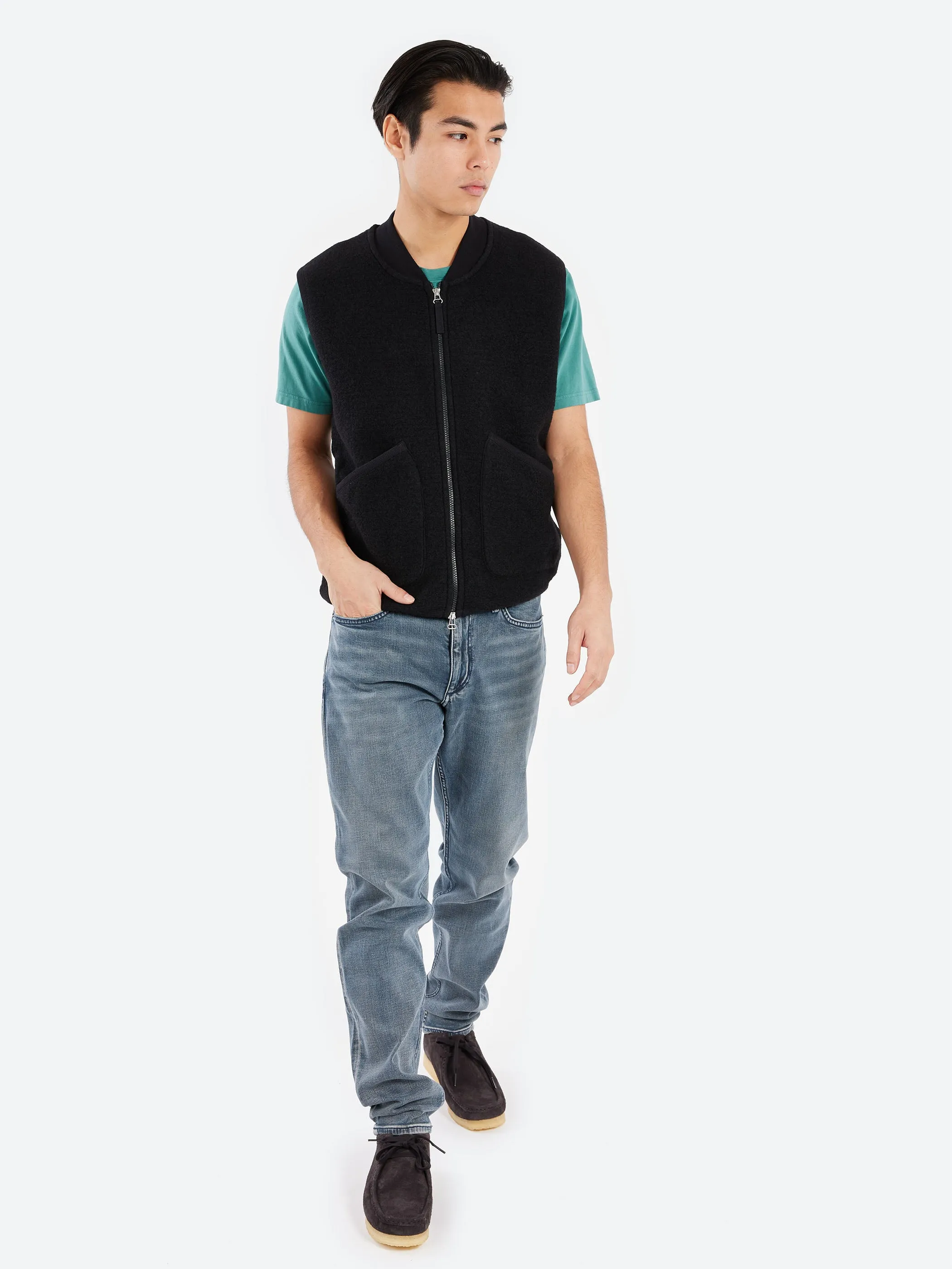 Zip Waistcoat sold by gravitypope product image thumbnail 3