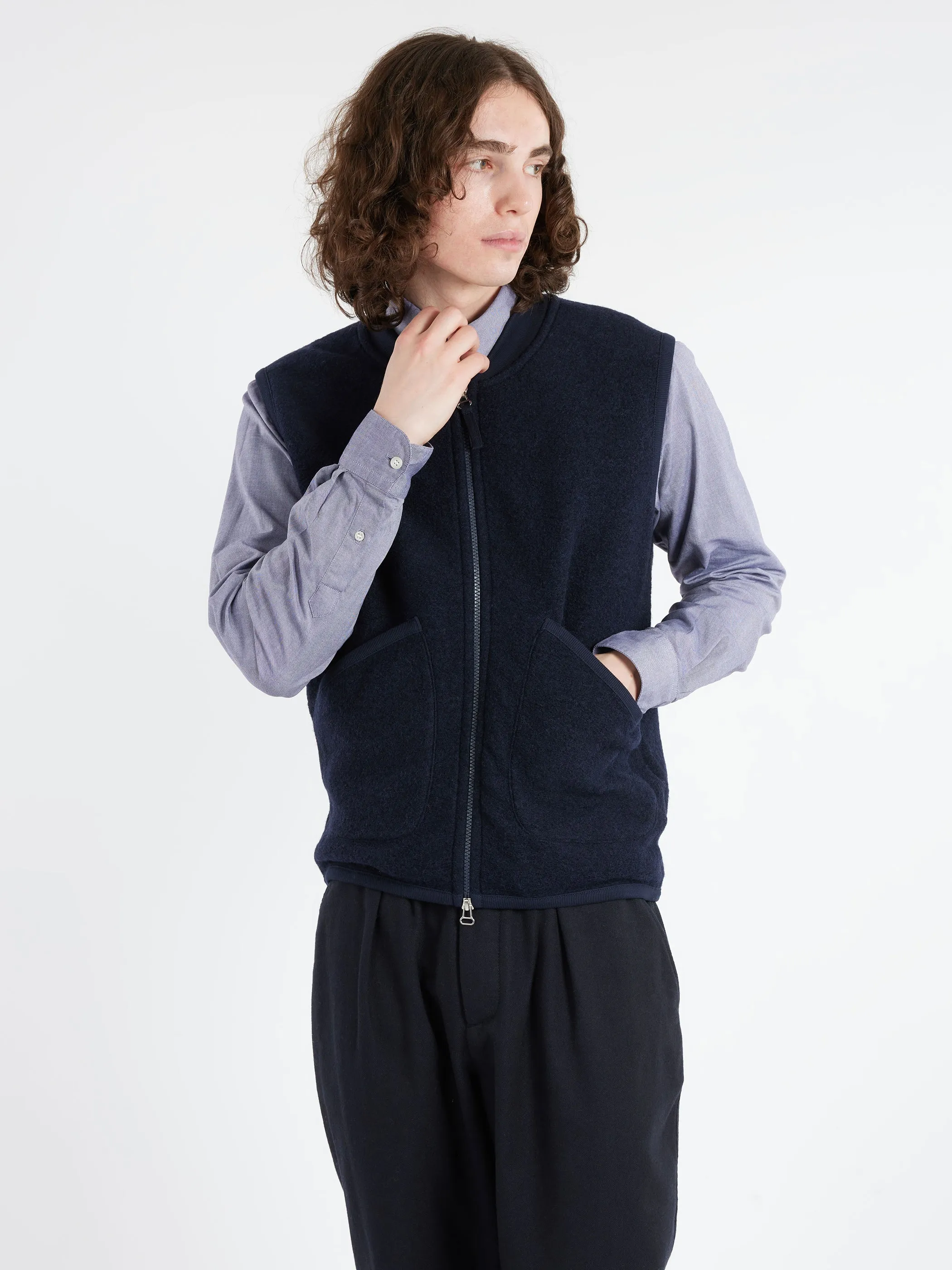 Zip Waistcoat sold by gravitypope product image thumbnail 4