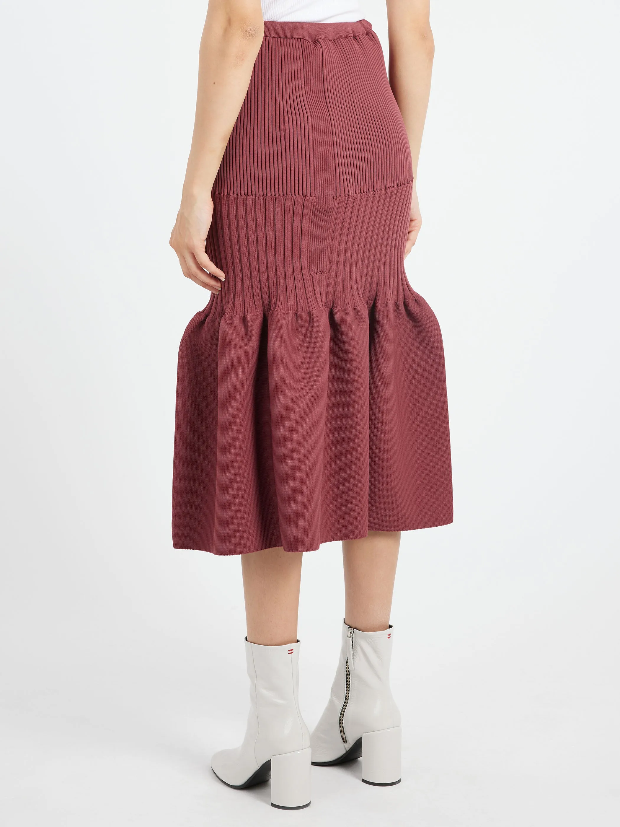 Fluted Mermaid Skirt sold by gravitypope product image thumbnail 3