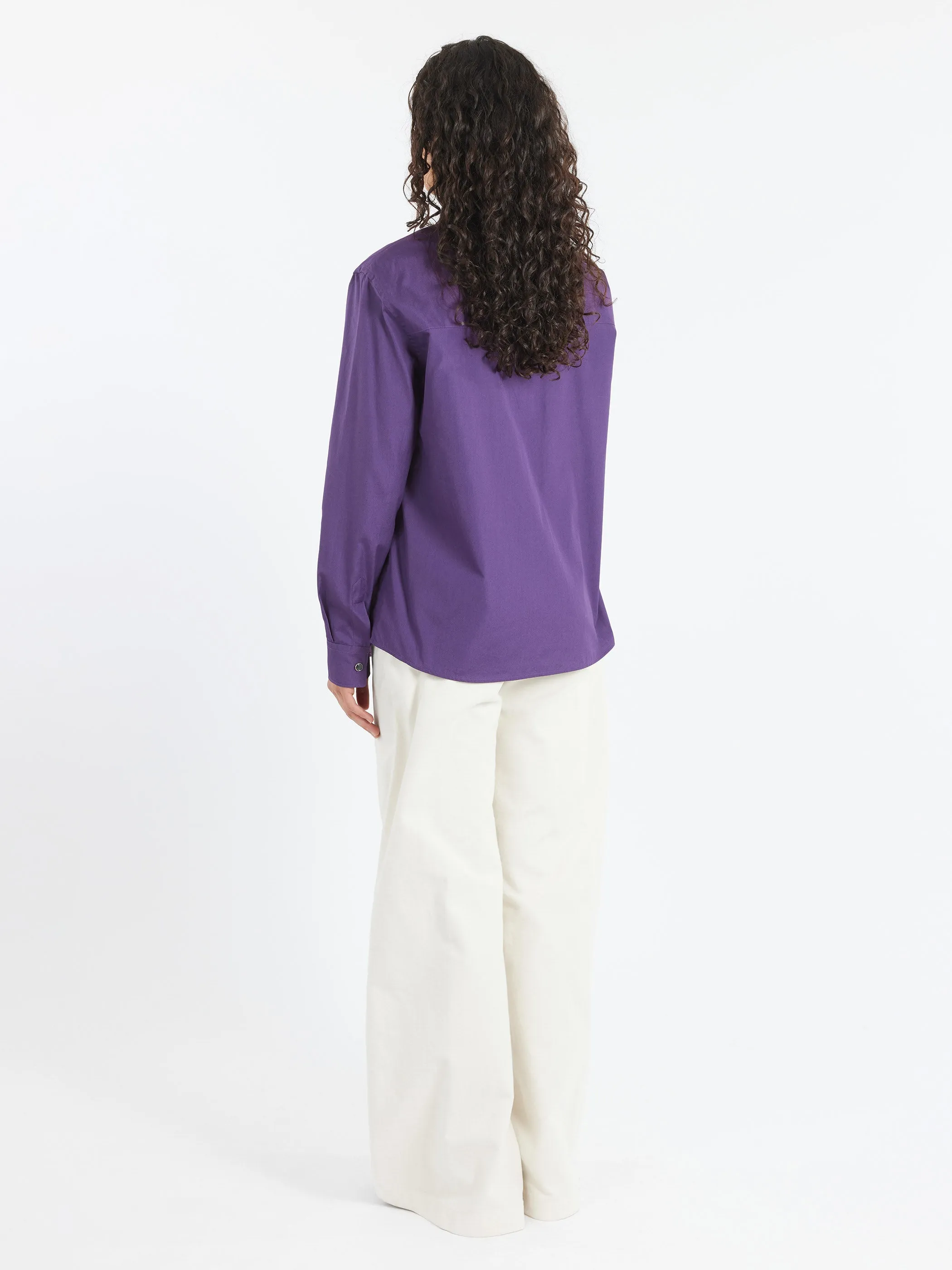 Cotton Poplin Shirt sold by gravitypope product image thumbnail 3