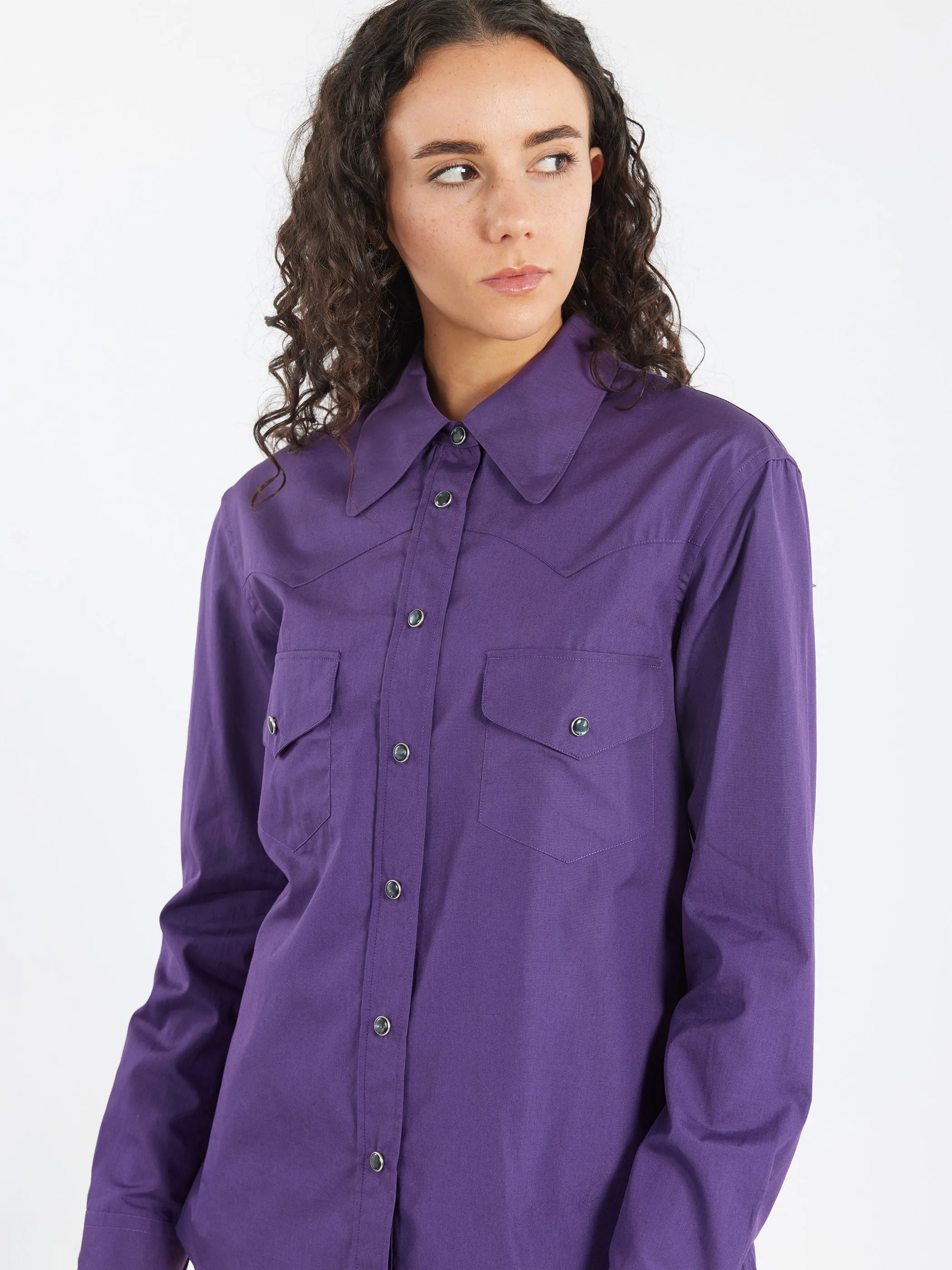 Cotton Poplin Shirt sold by gravitypope product image thumbnail 4