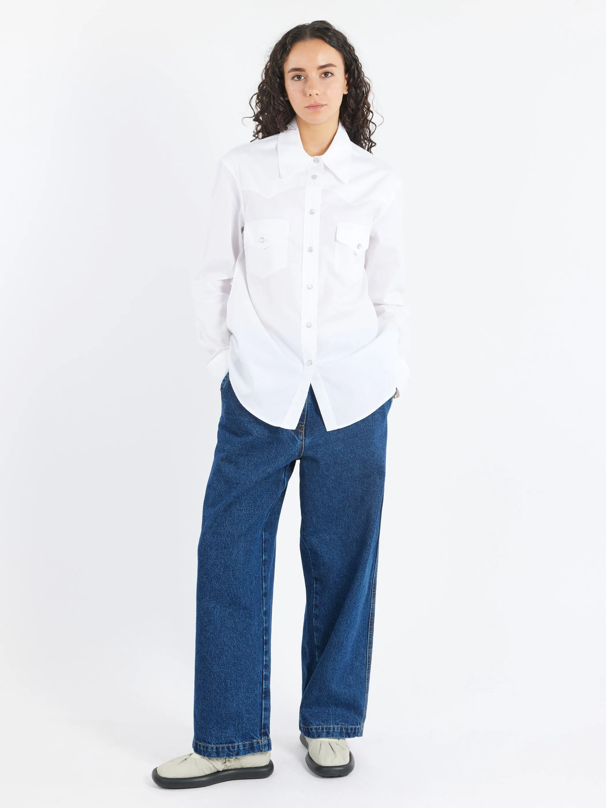Cotton Poplin Shirt sold by gravitypope product image thumbnail 2