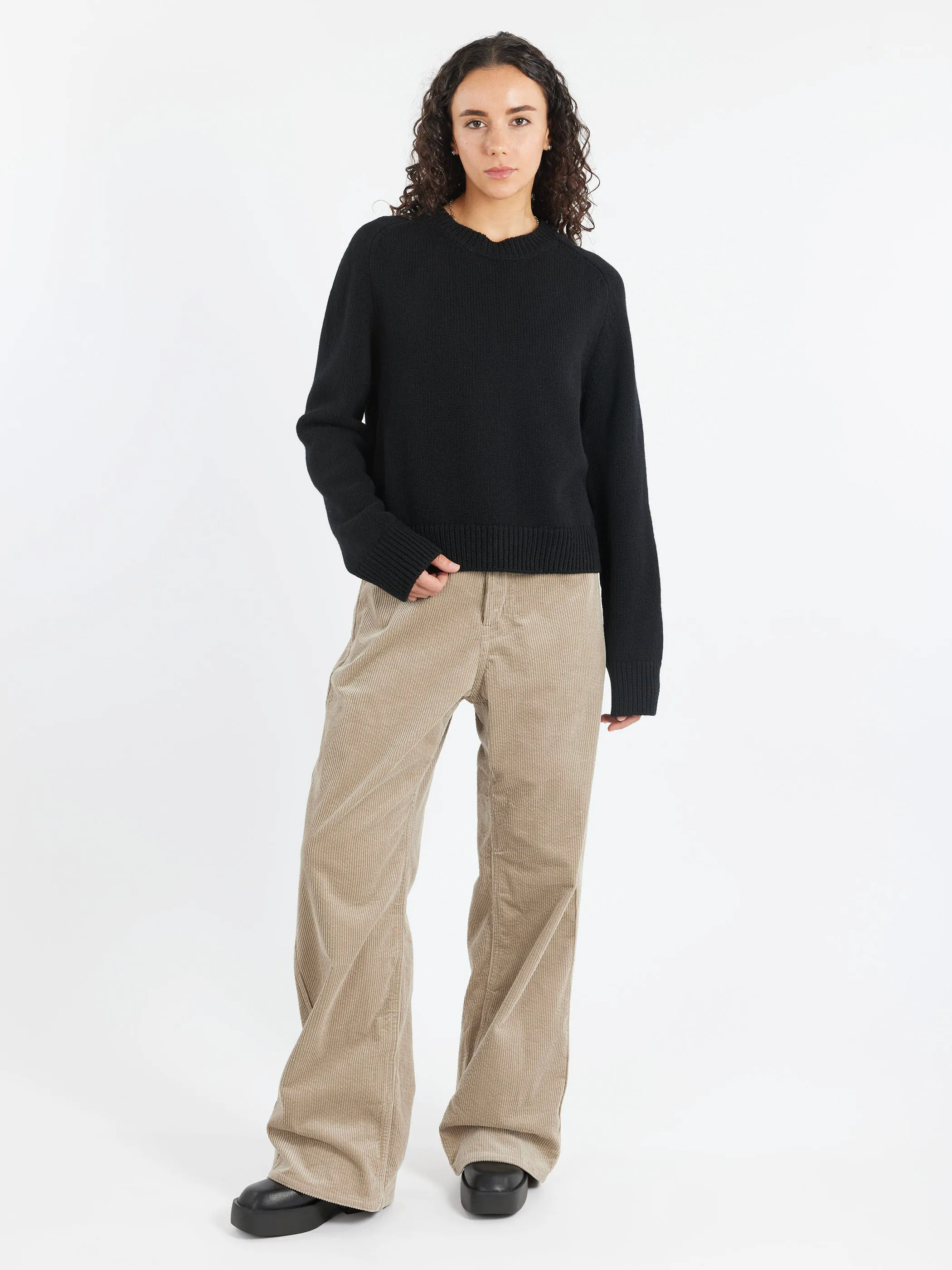 Plain Saddle Sleeve Crewneck sold by gravitypope product image thumbnail 4