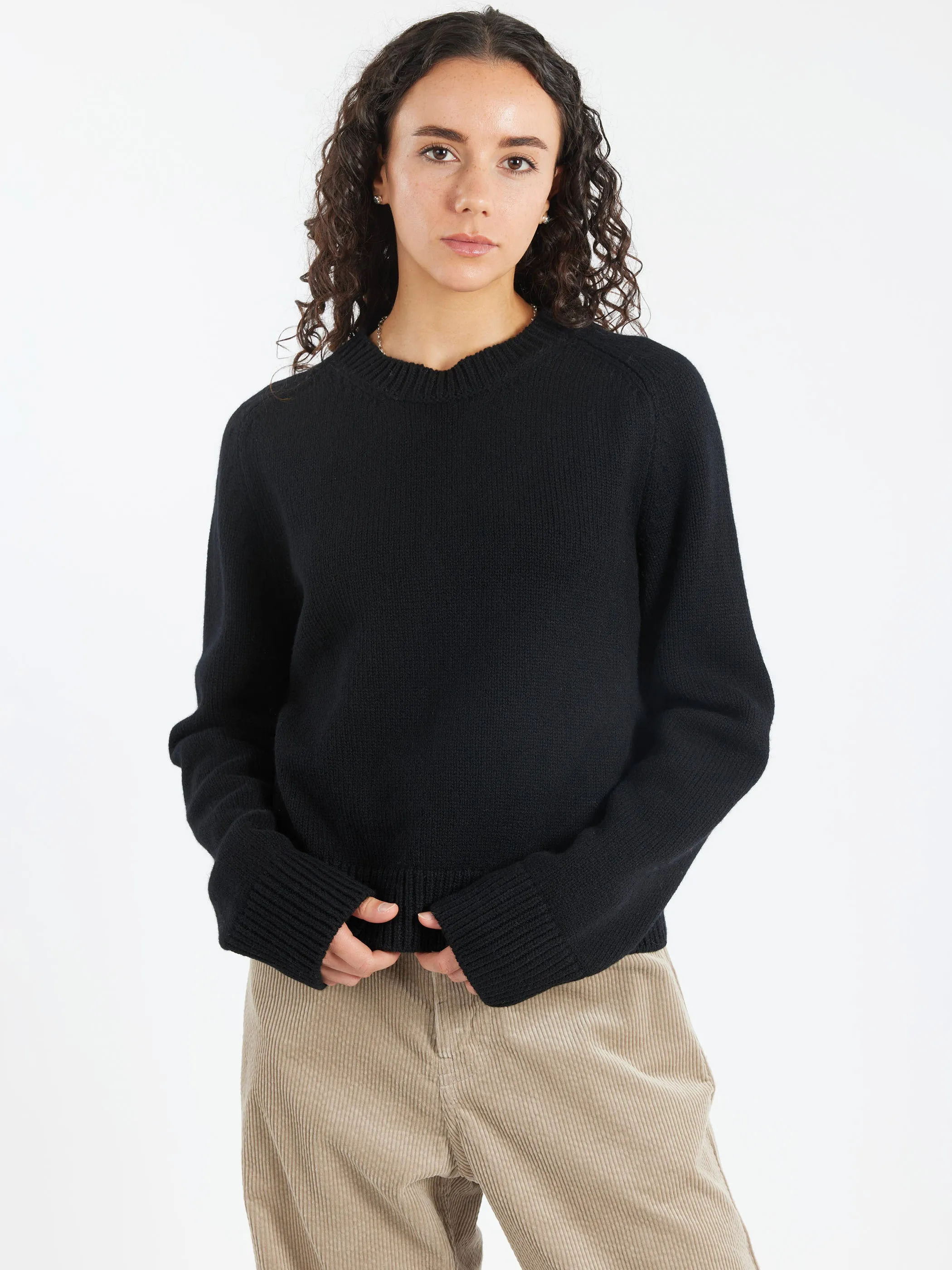 Plain Saddle Sleeve Crewneck sold by gravitypope product image thumbnail 2