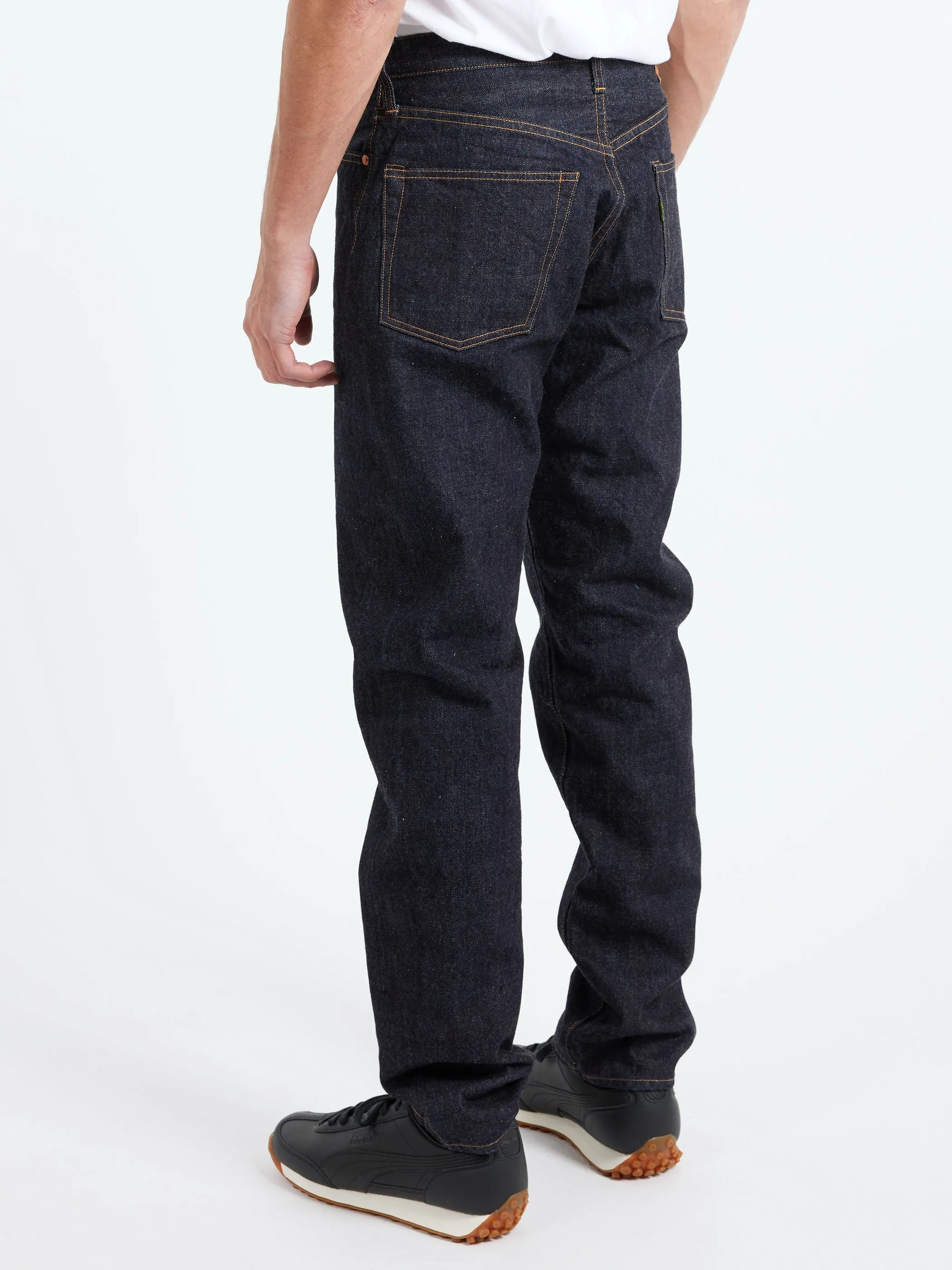 F153 Selvedge Denim Tapered Jean sold by gravitypope product image thumbnail 3