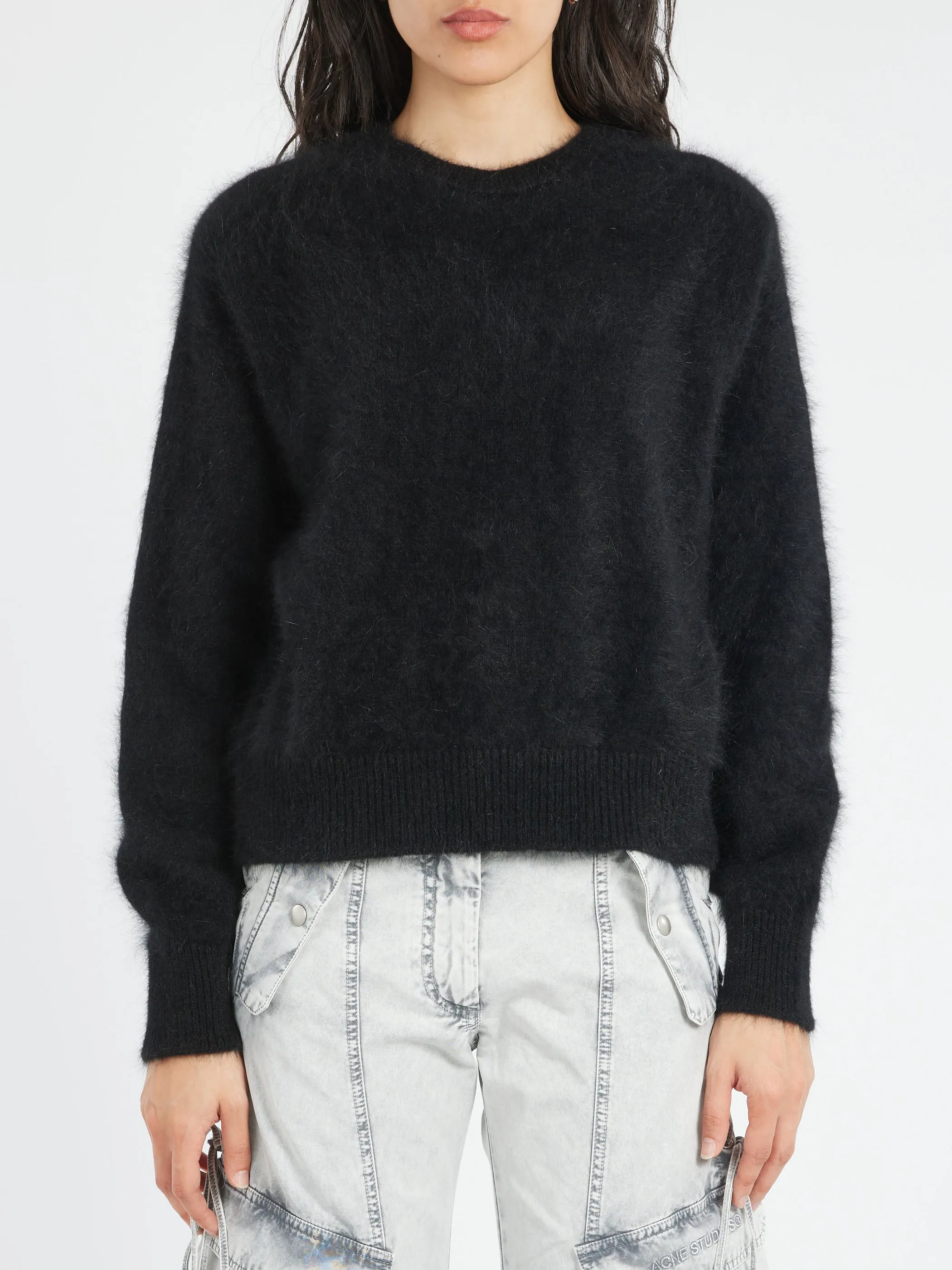 Balloon Sleeve Crewneck sold by gravitypope